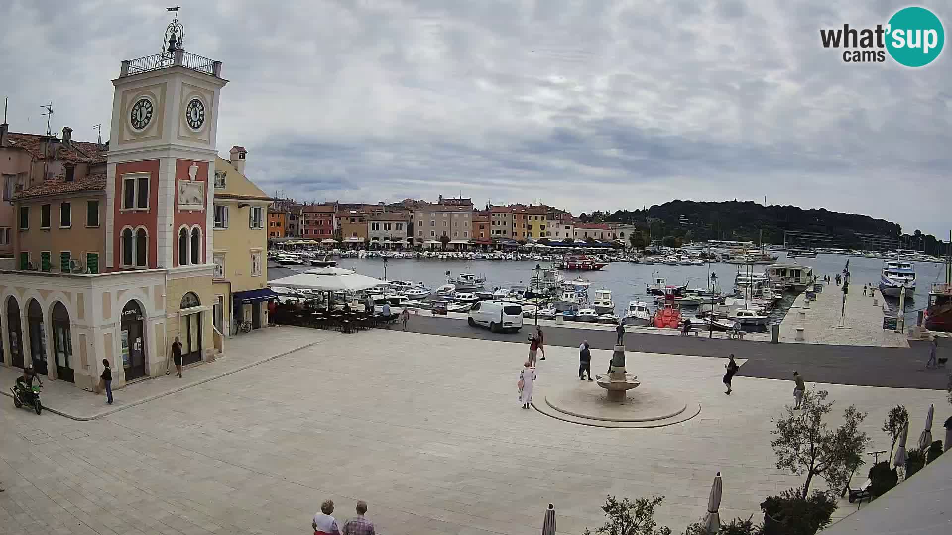 Rovinj live cam – the main square