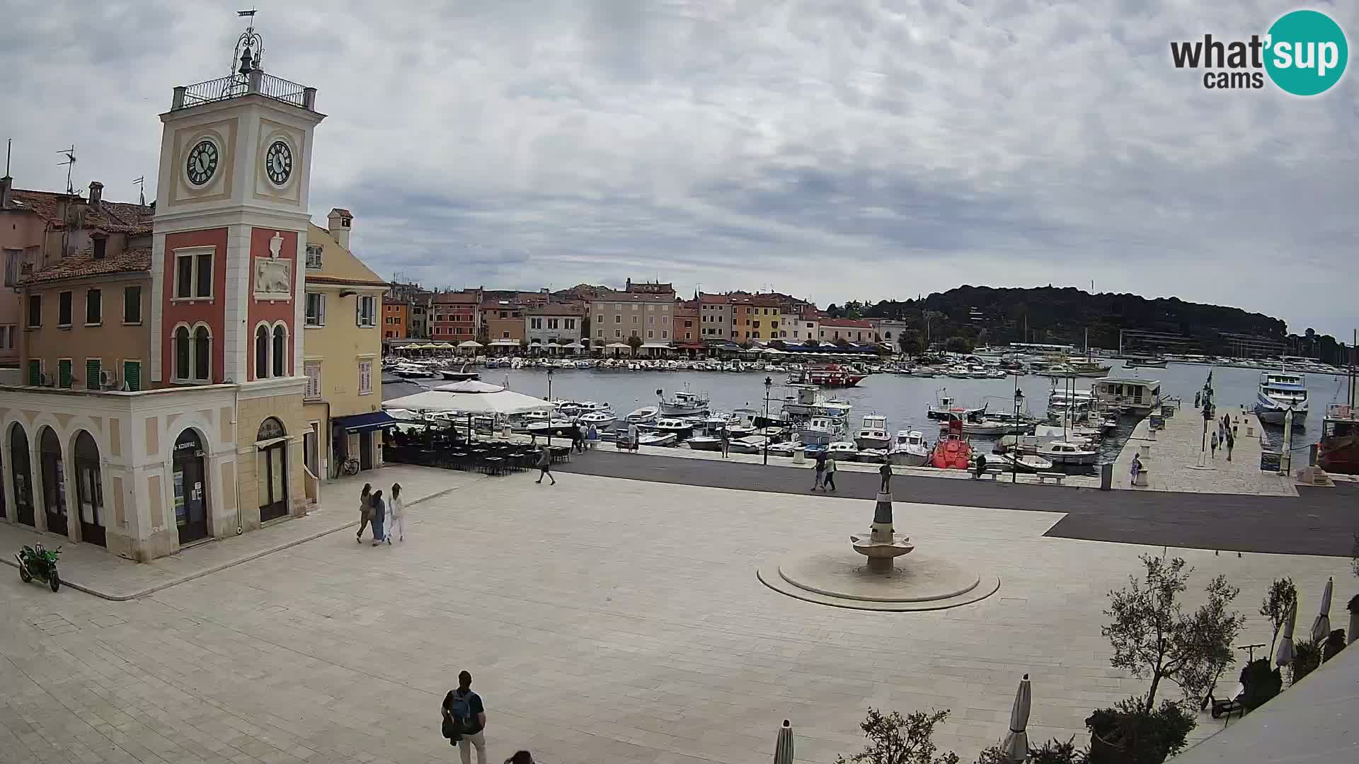 Webcam Rovinj Hauptplatz – Istrien – Kroatien