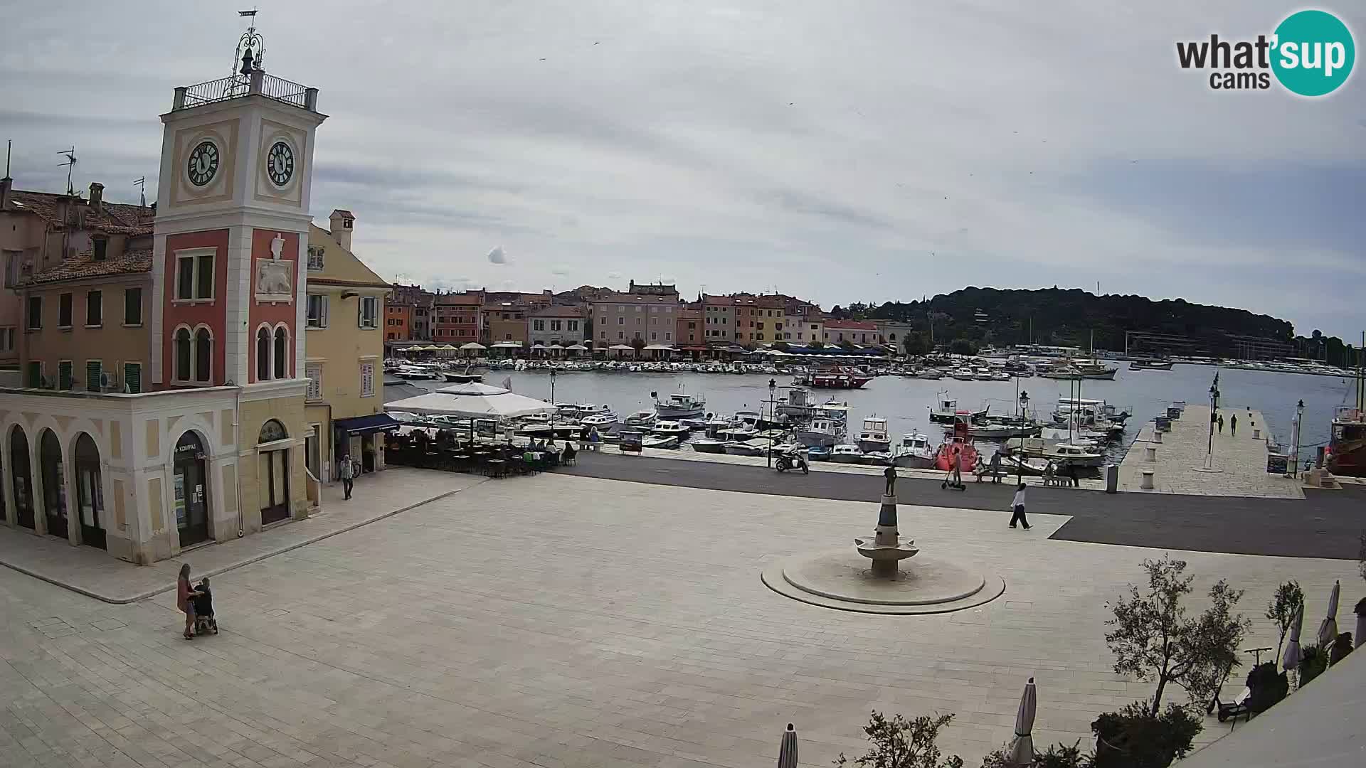 Rovinj live cam – the main square