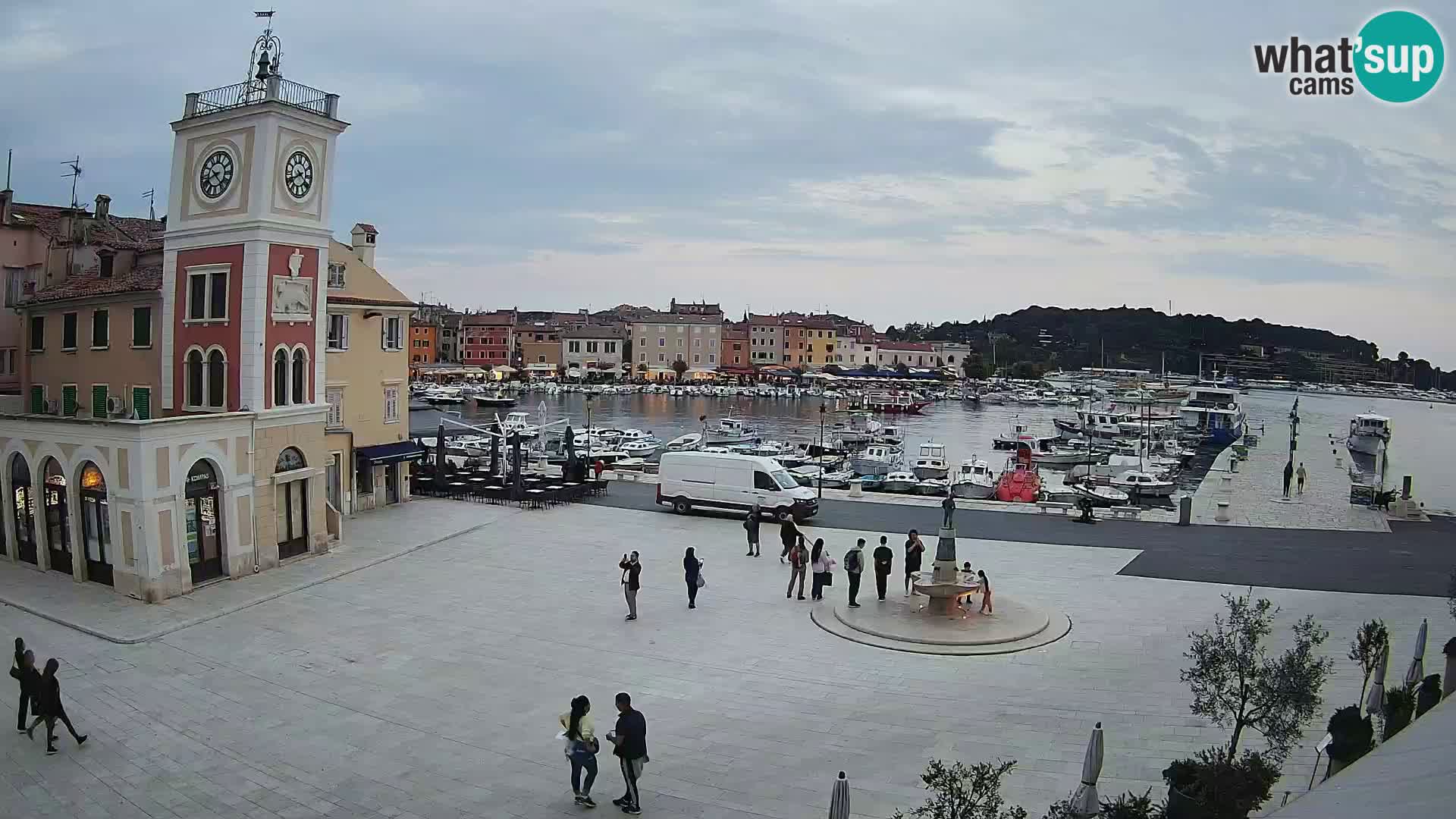 Webcam Rovinj Hauptplatz – Istrien – Kroatien