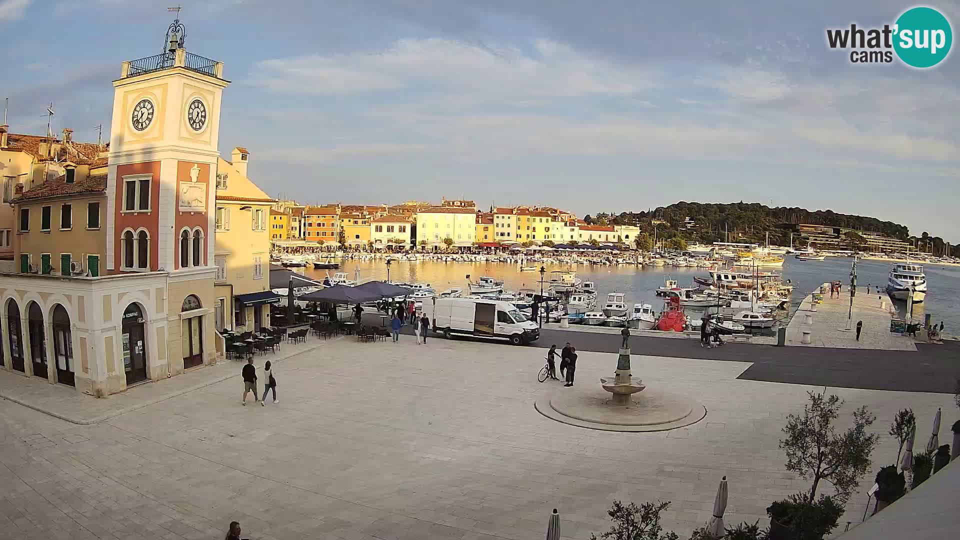 Rovinj live cam – the main square
