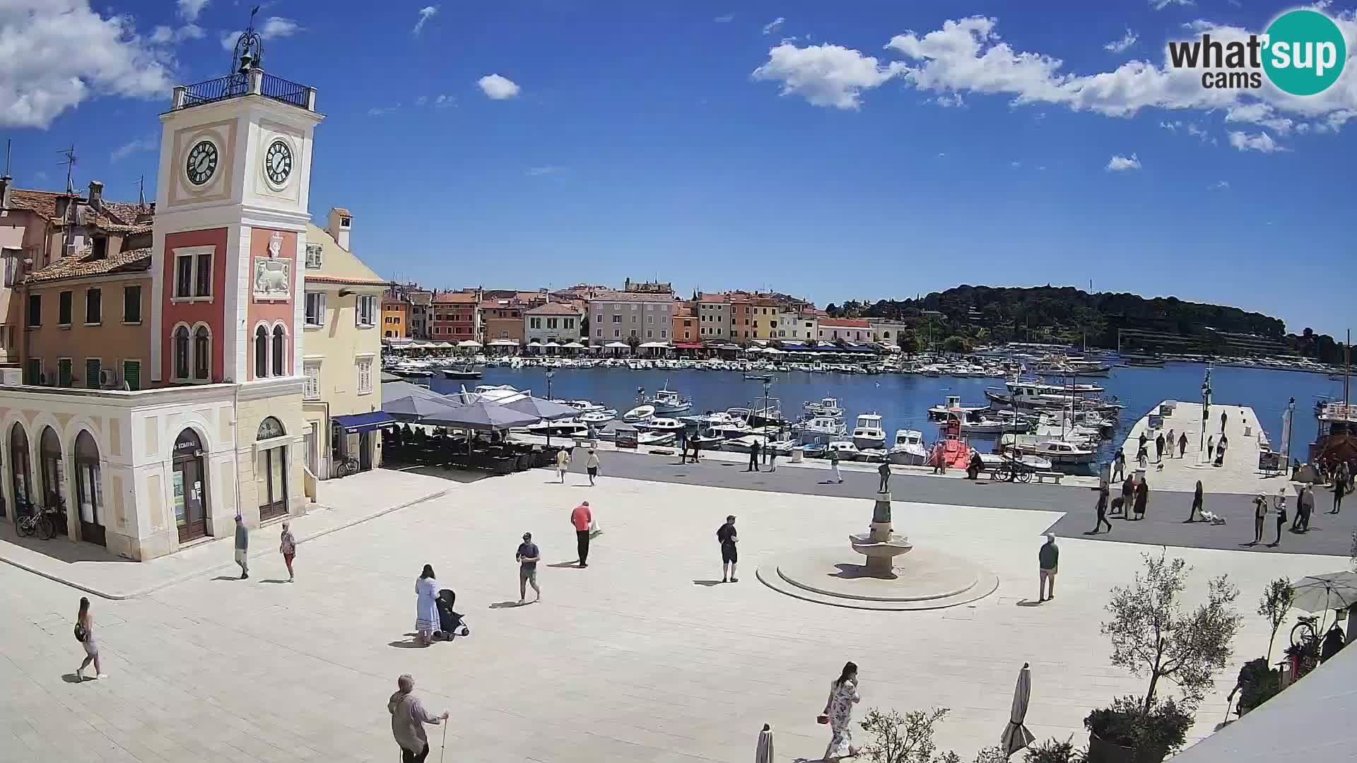 Webcam Rovinj Hauptplatz – Istrien – Kroatien