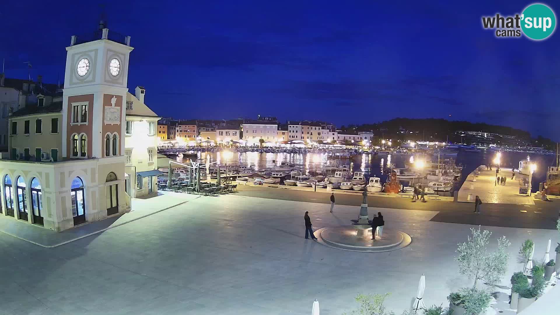 Webcam Rovinj Hauptplatz – Istrien – Kroatien