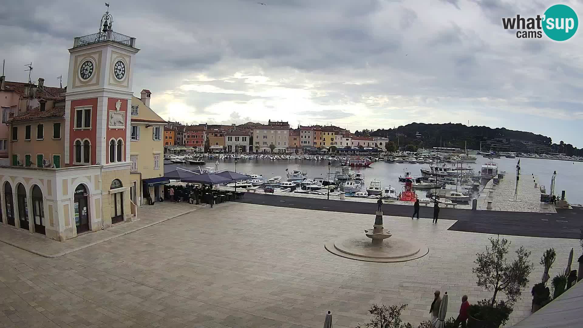 Rovinj – Rovigno LIVE cam Piazza centrale – Istria – Croazia