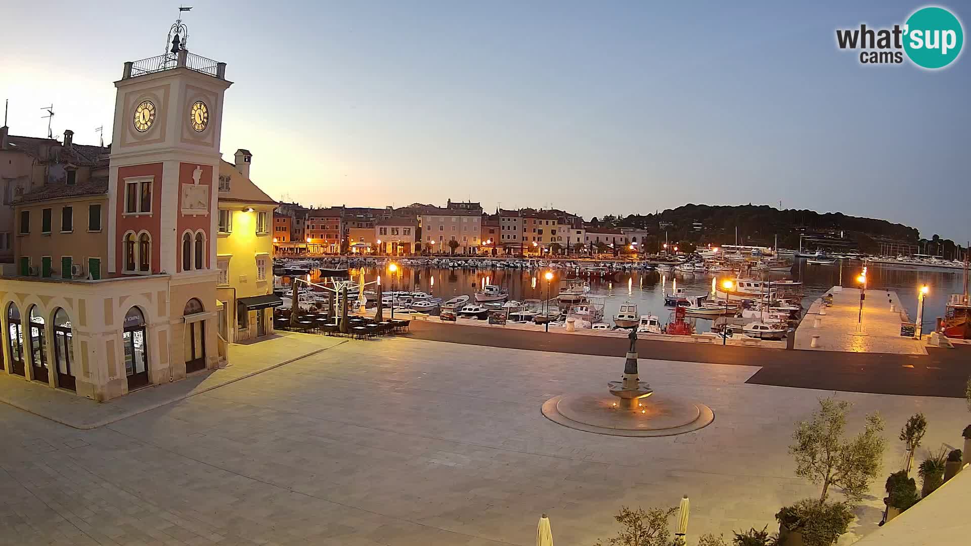Webcam Rovinj Hauptplatz – Istrien – Kroatien