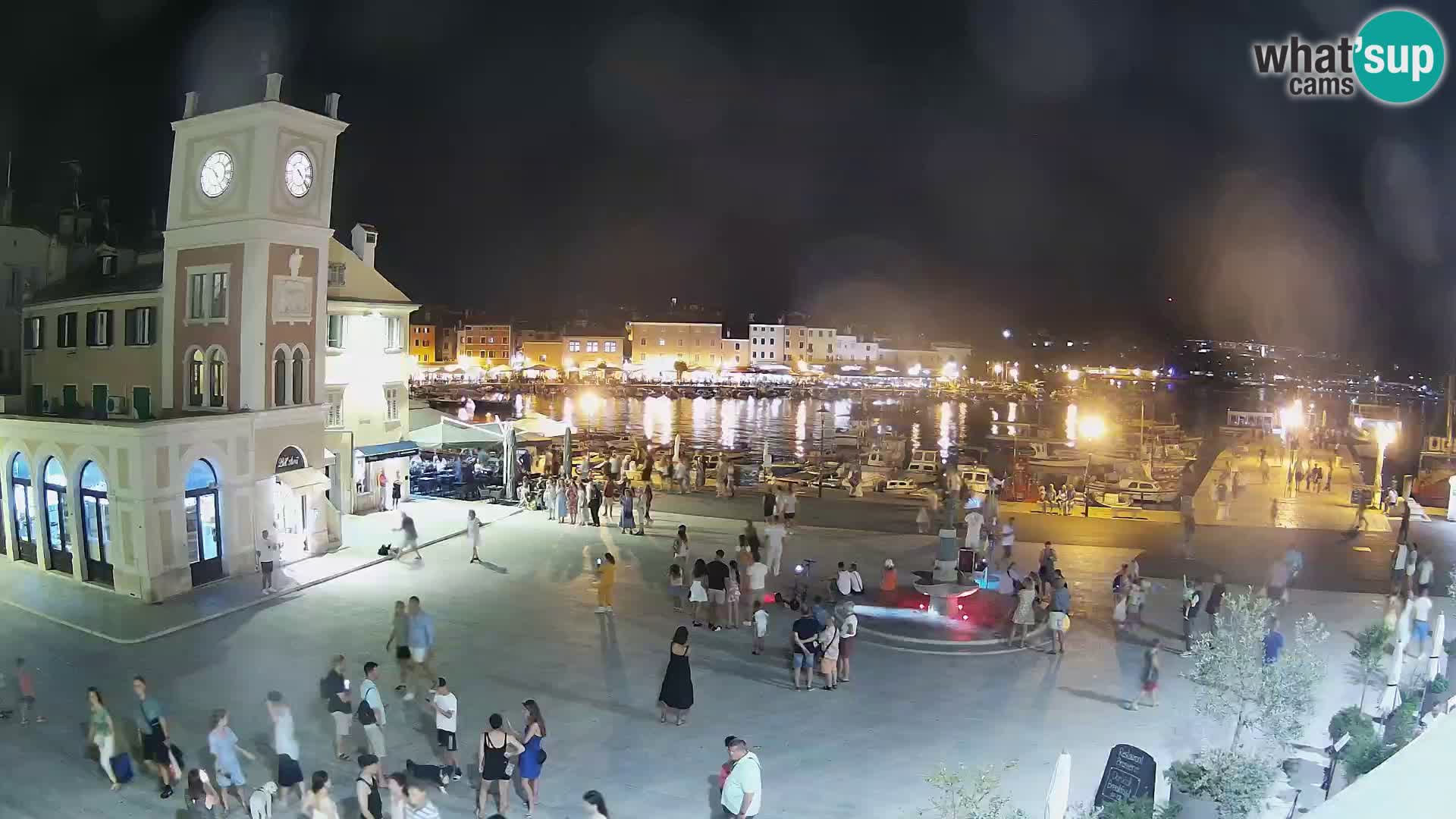 Webcam Rovinj Hauptplatz – Istrien – Kroatien