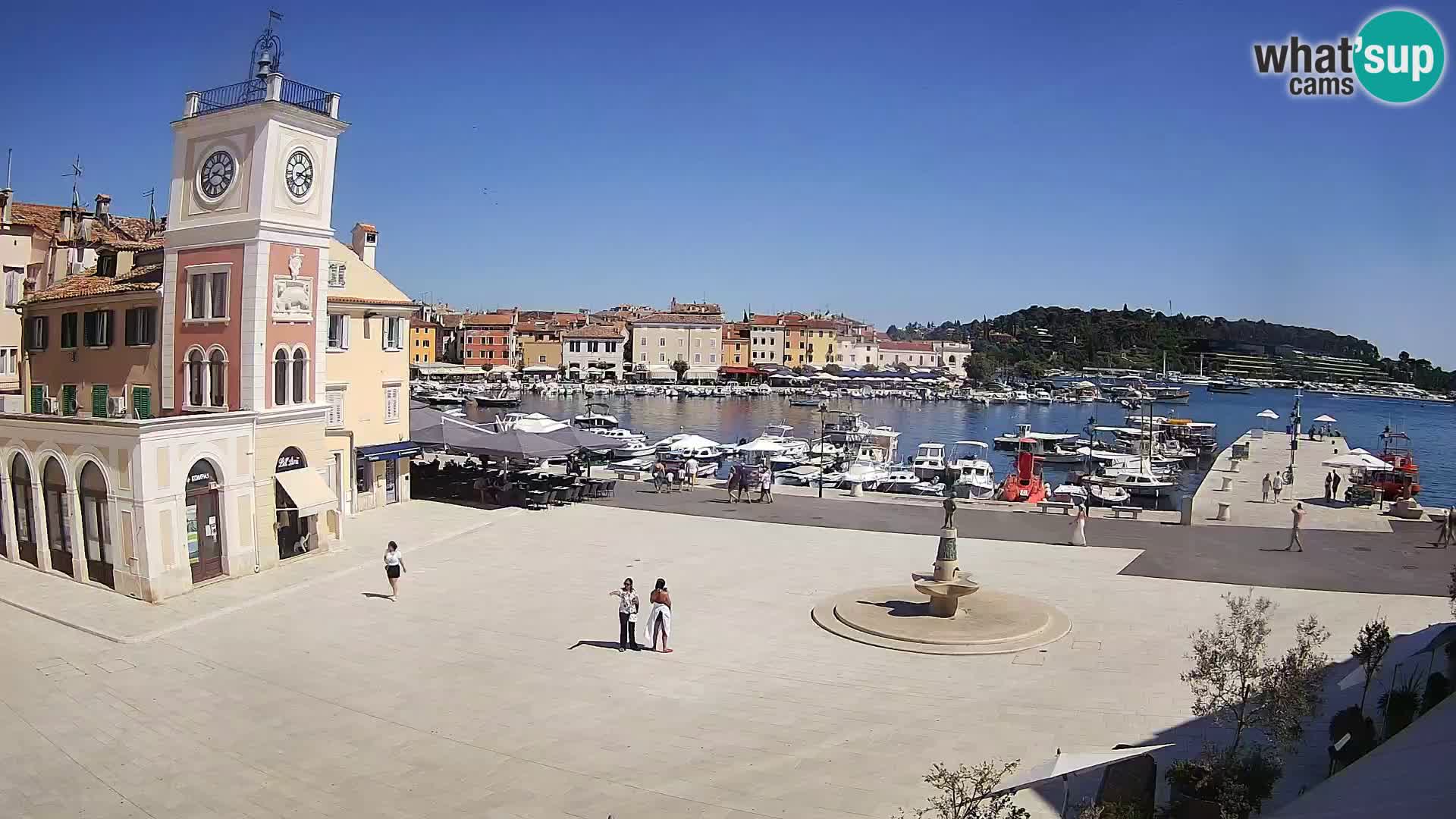 Webcam Rovinj Hauptplatz – Istrien – Kroatien