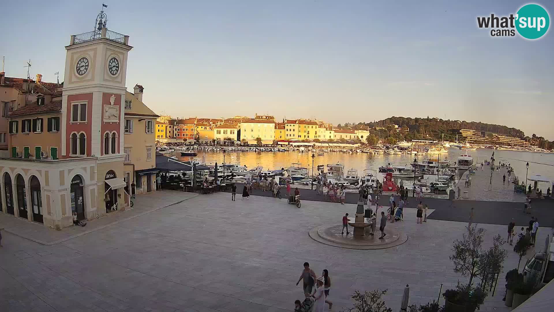 Webcam Rovinj Hauptplatz – Istrien – Kroatien