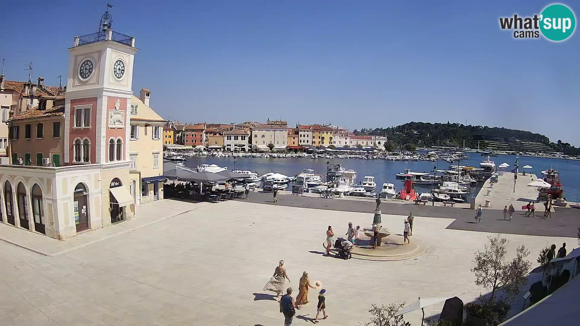 Webcam Rovinj Hauptplatz – Istrien – Kroatien
