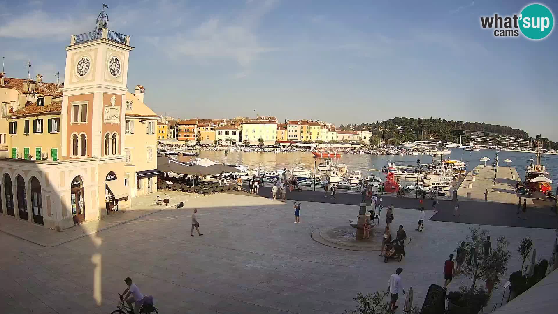 Webcam Rovinj Hauptplatz – Istrien – Kroatien