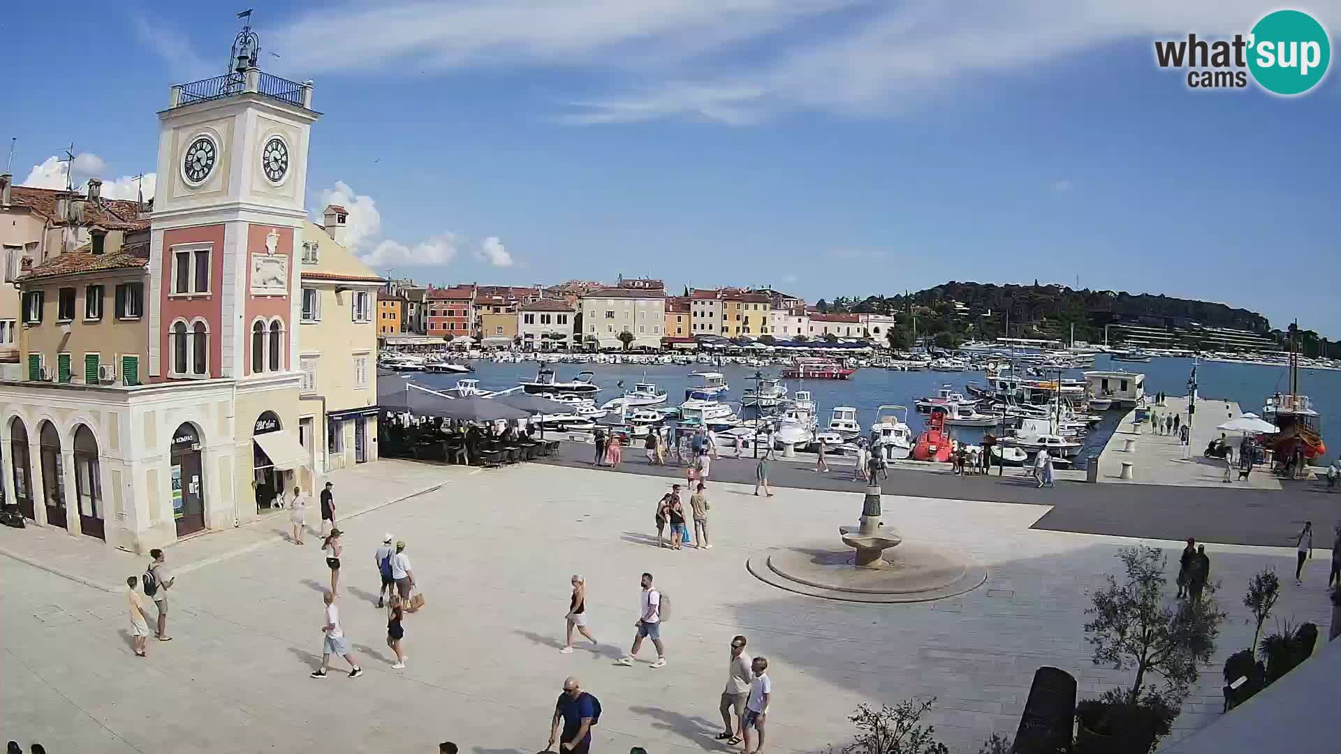 Webcam Rovinj Hauptplatz – Istrien – Kroatien