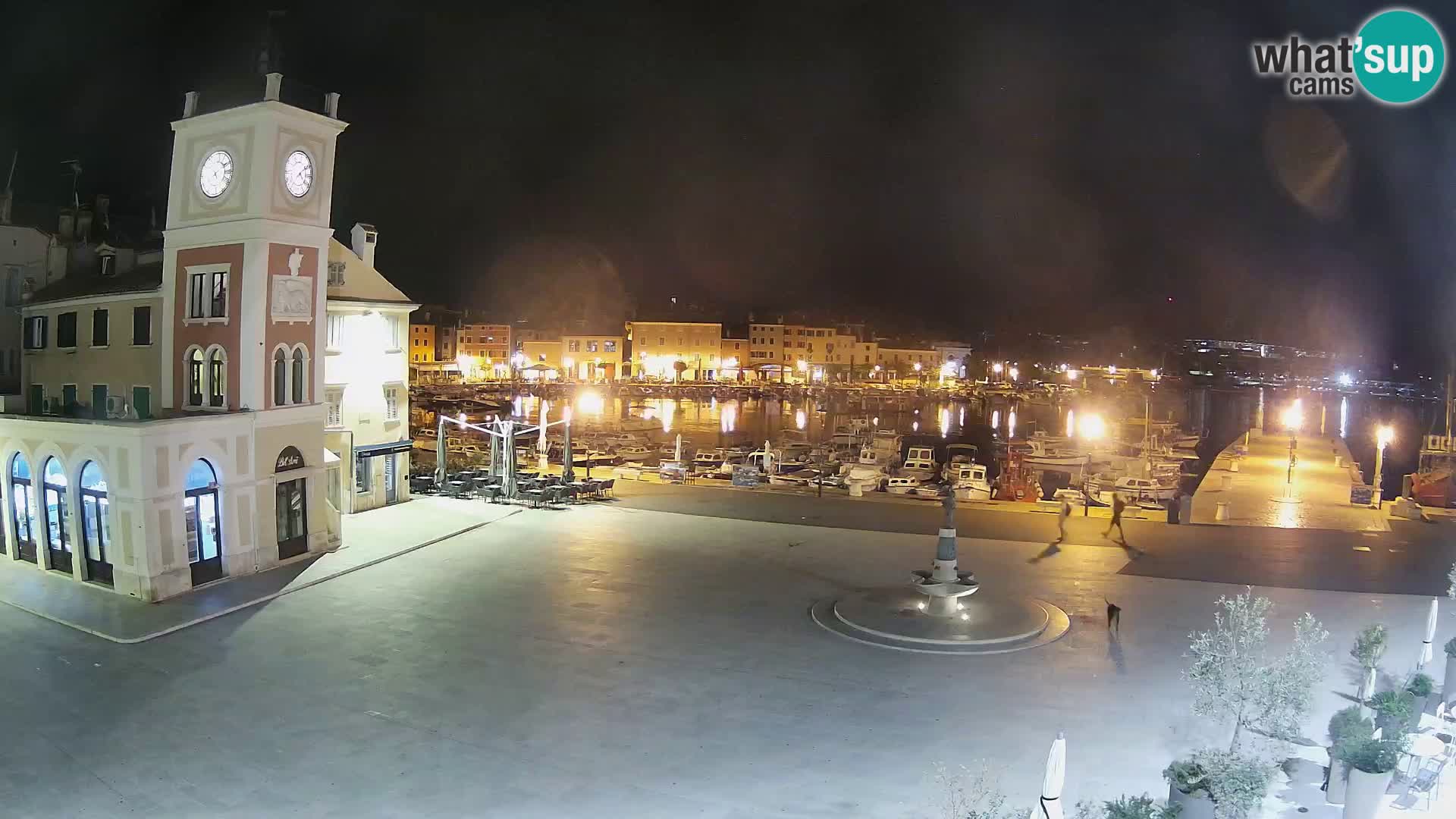 Rovinj spletna kamera trg