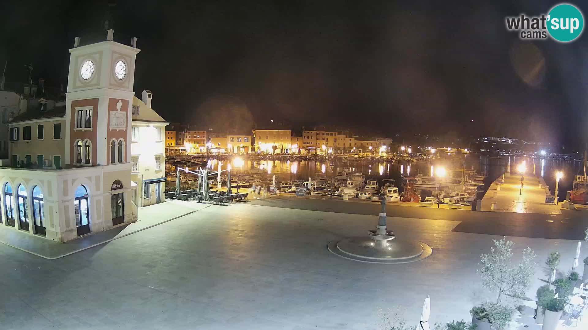 Webcam Rovigno piazza | LIVE cam Piazza centrale Rovigno