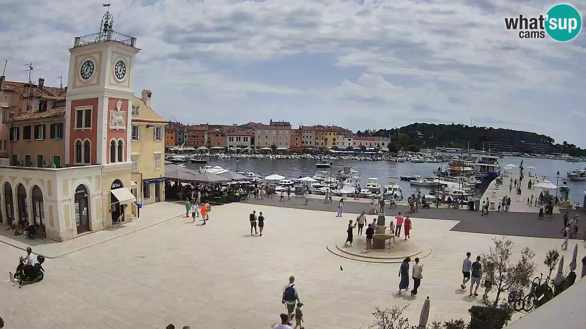 Webcam Rovinj Hauptplatz – Istrien – Kroatien