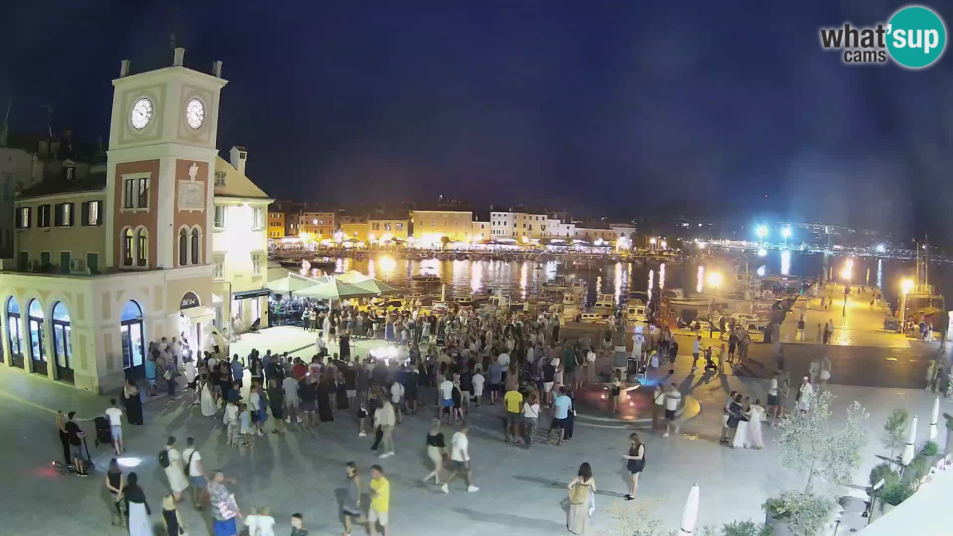 Webcam Rovinj Hauptplatz – Istrien – Kroatien
