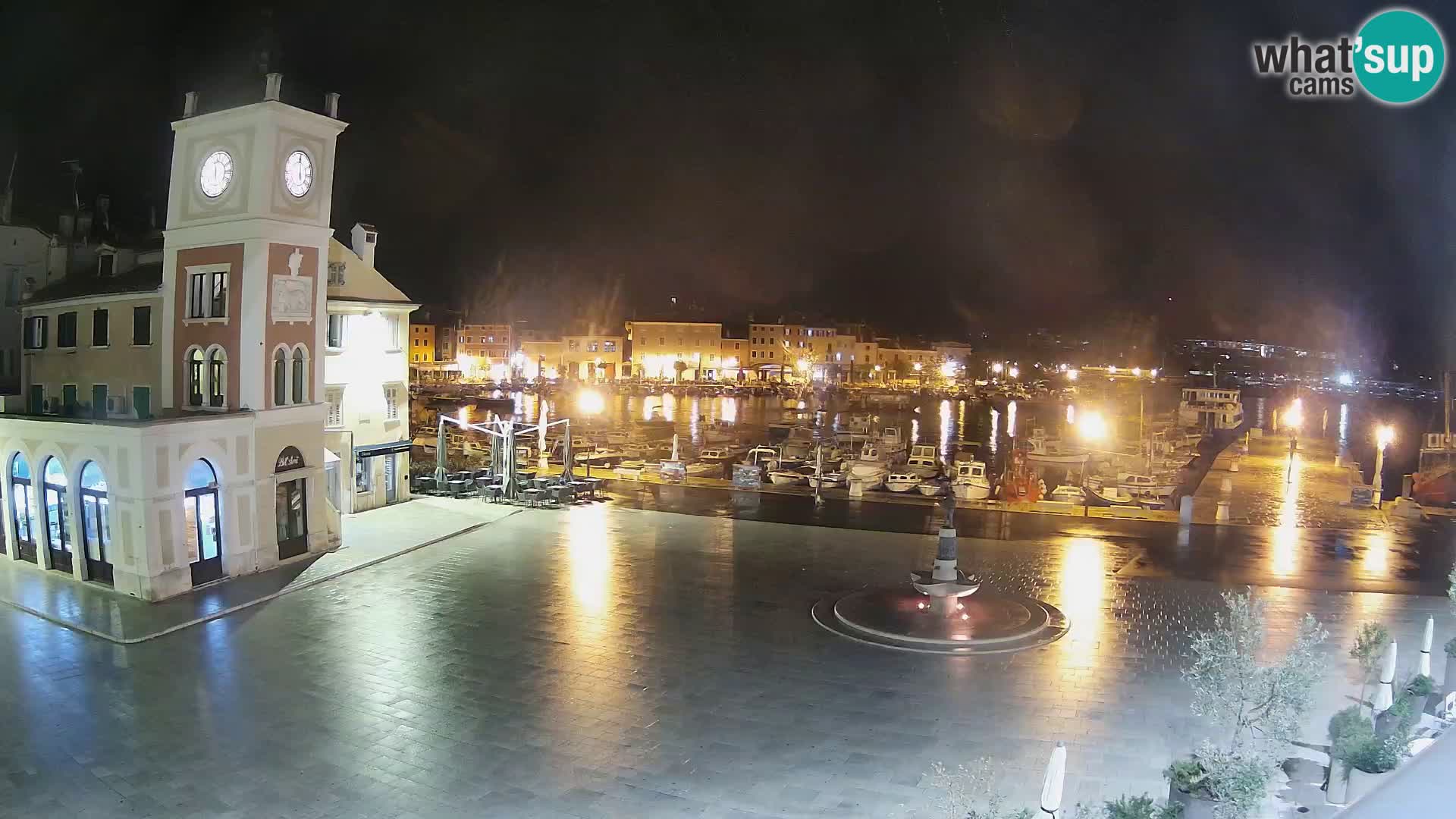 Webcam Rovigno piazza | LIVE cam Piazza centrale Rovigno