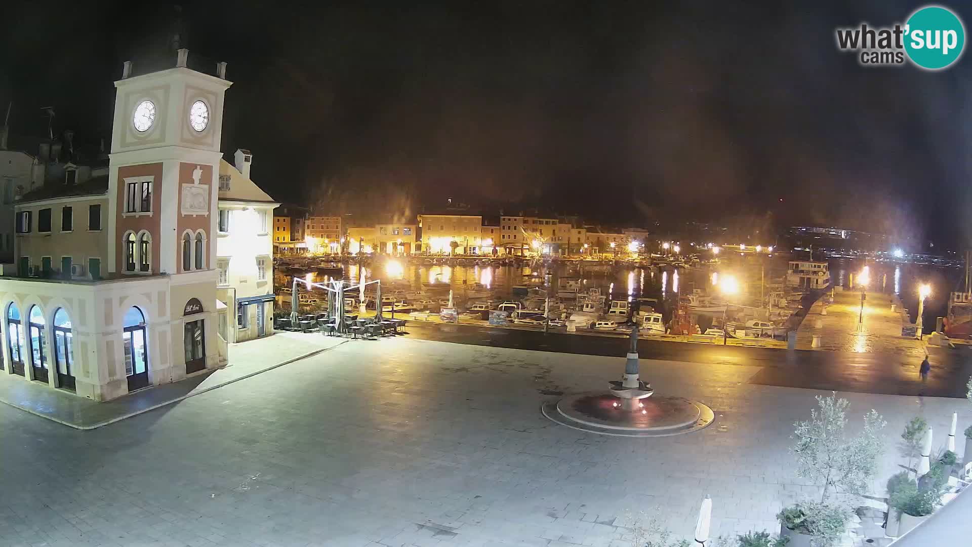 Webcam Rovigno piazza | LIVE cam Piazza centrale Rovigno