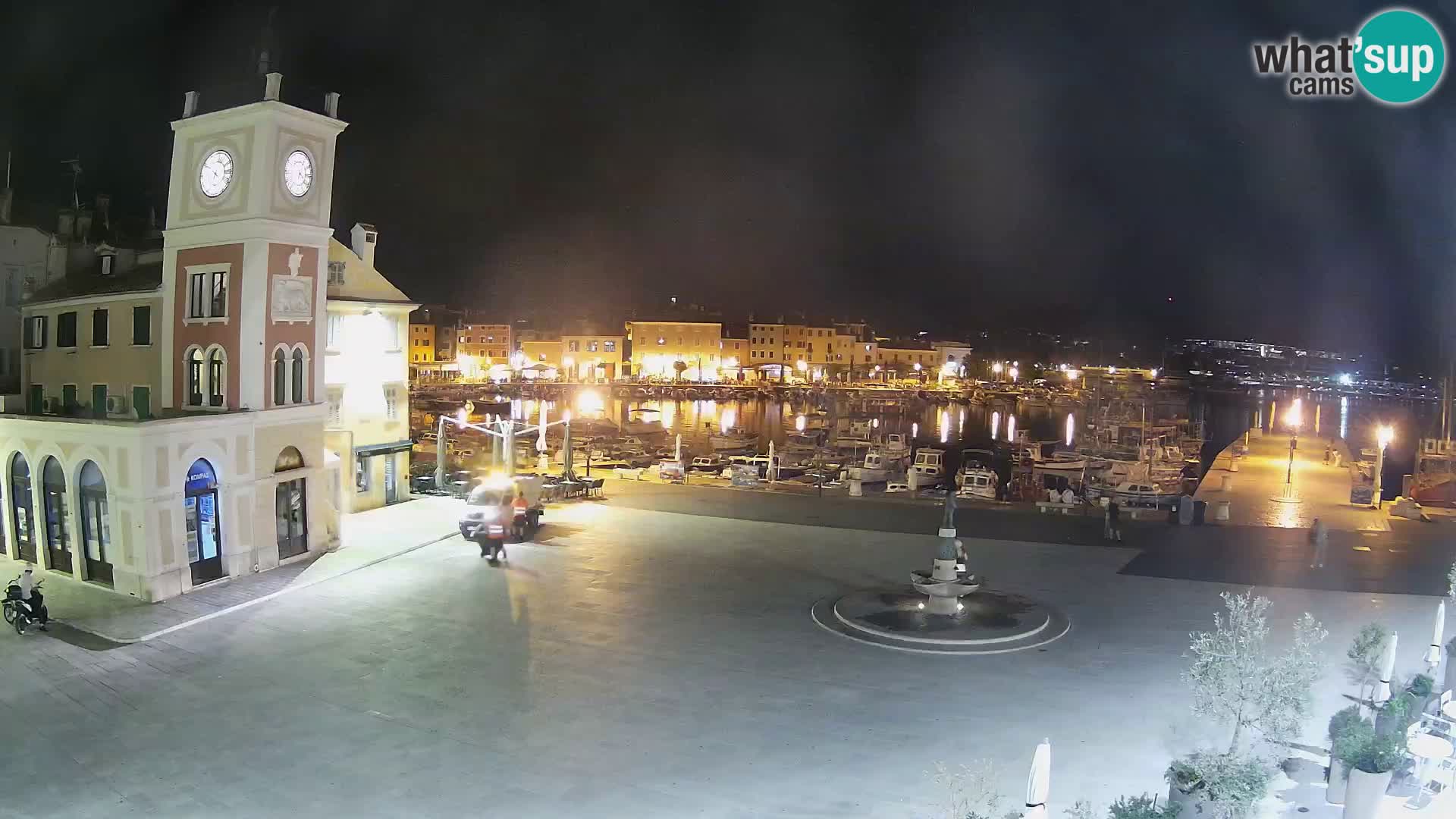 Rovinj spletna kamera trg