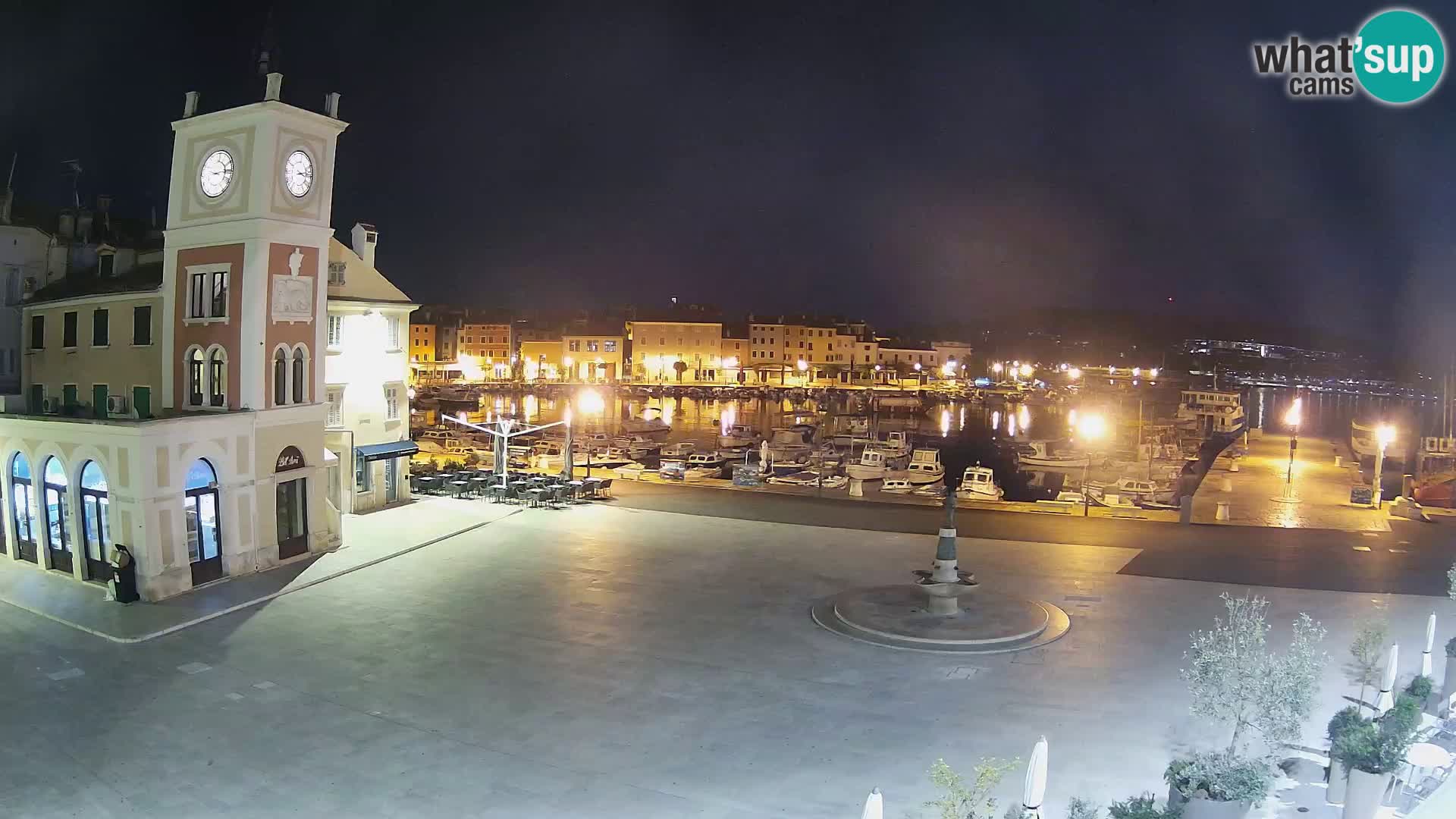 Rovinj spletna kamera trg