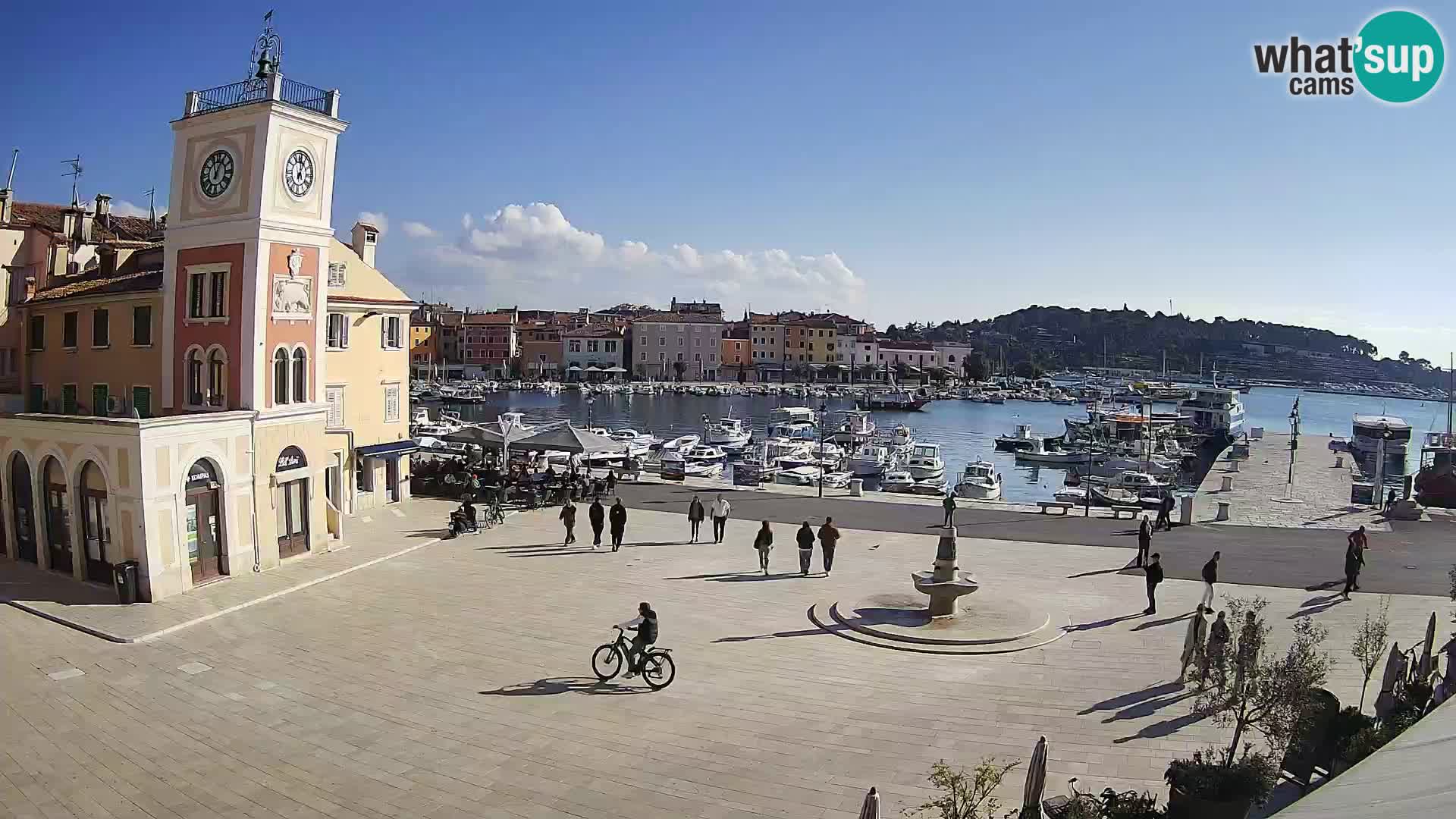 Webcam Rovinj Hauptplatz – Istrien – Kroatien