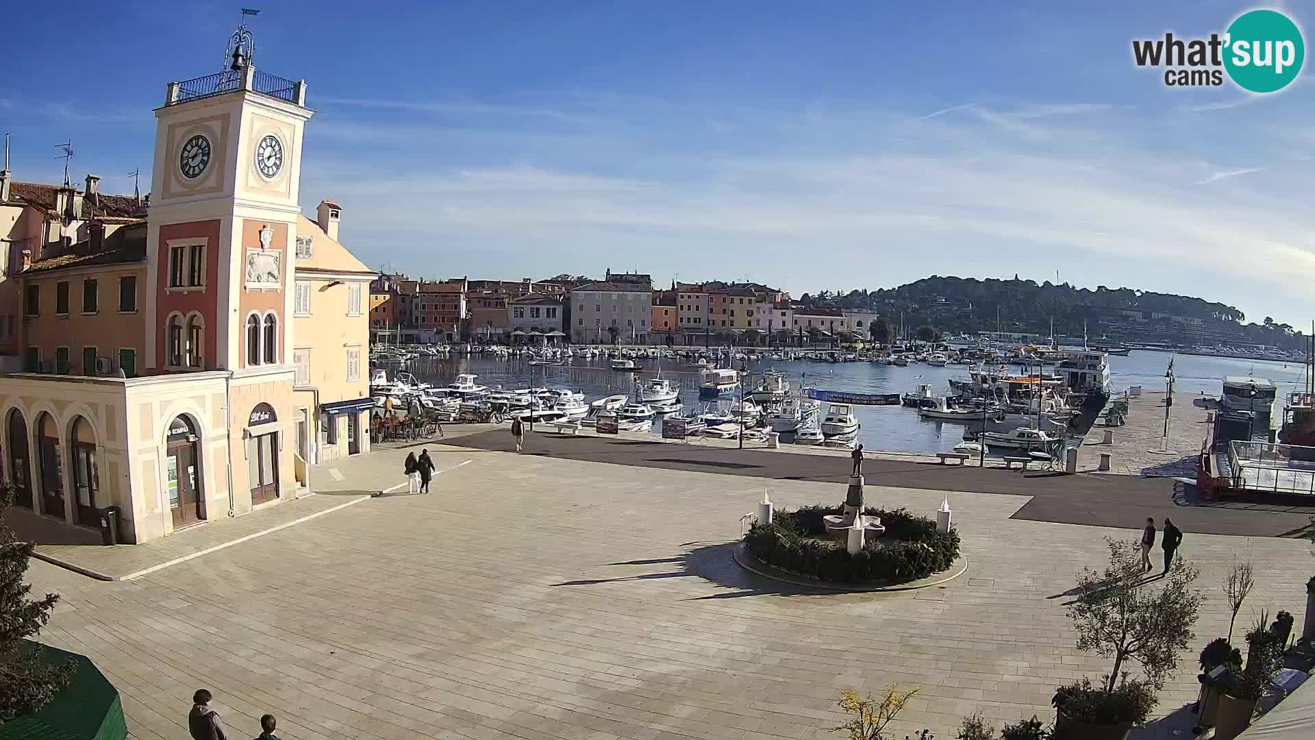 Webcam Rovinj Hauptplatz – Istrien – Kroatien