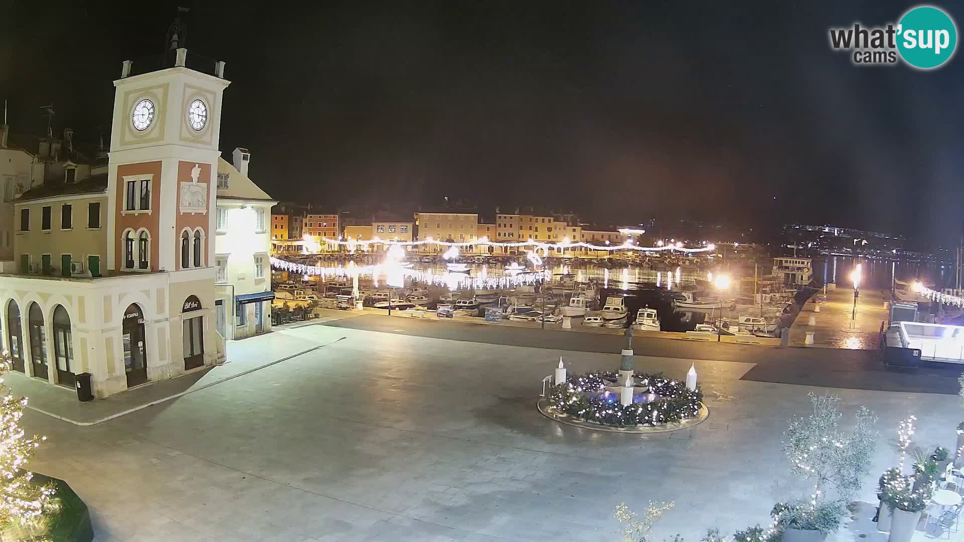 Rovinj spletna kamera trg
