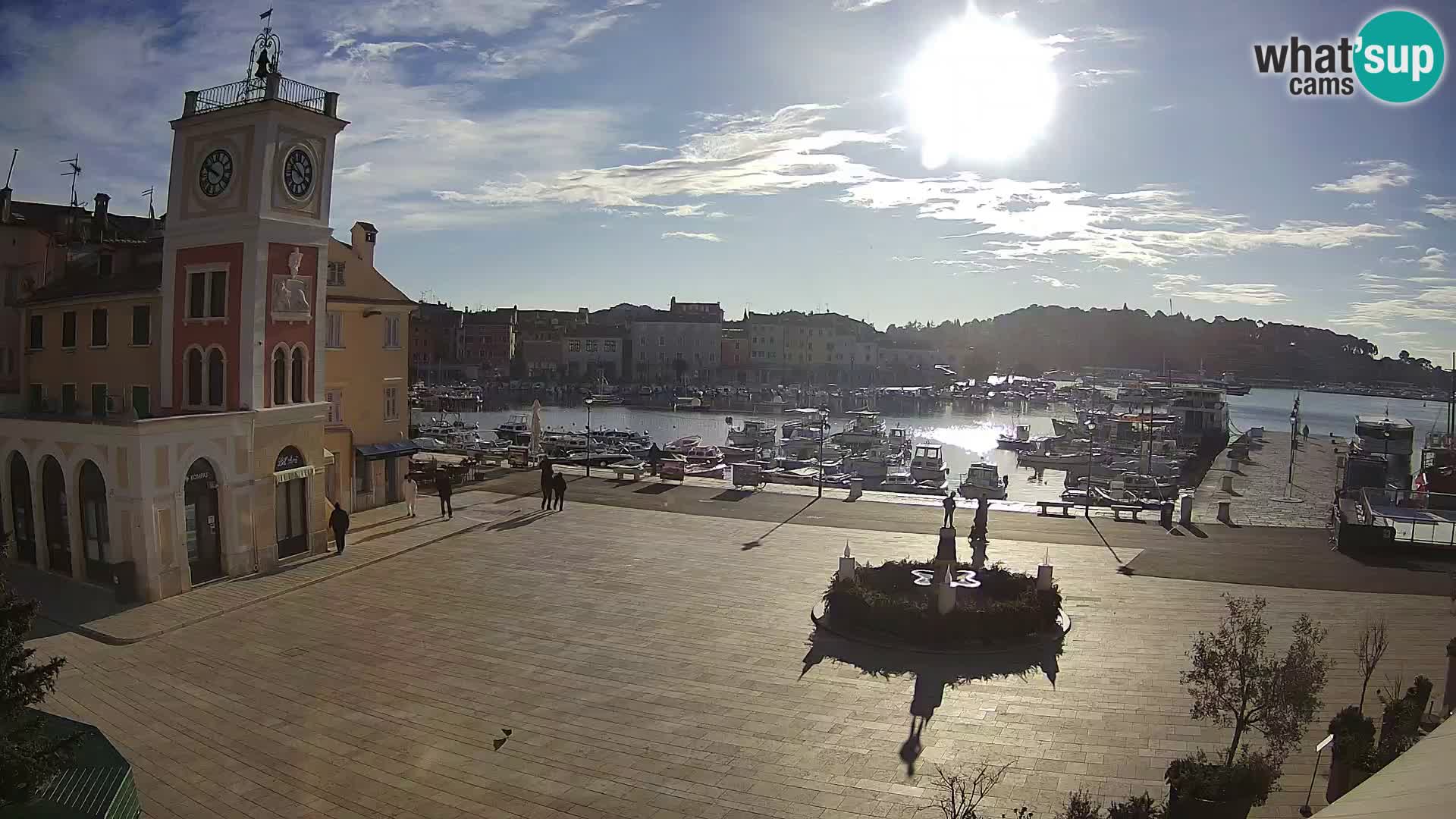 Webcam Rovinj Hauptplatz – Istrien – Kroatien