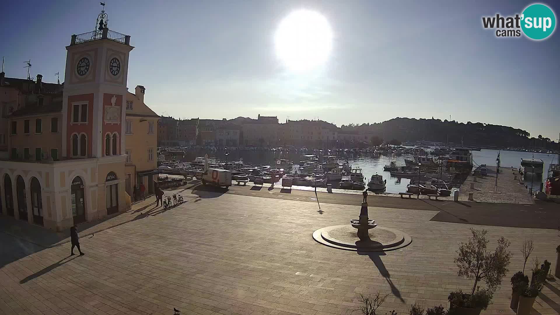 Webcam Rovinj Hauptplatz – Istrien – Kroatien