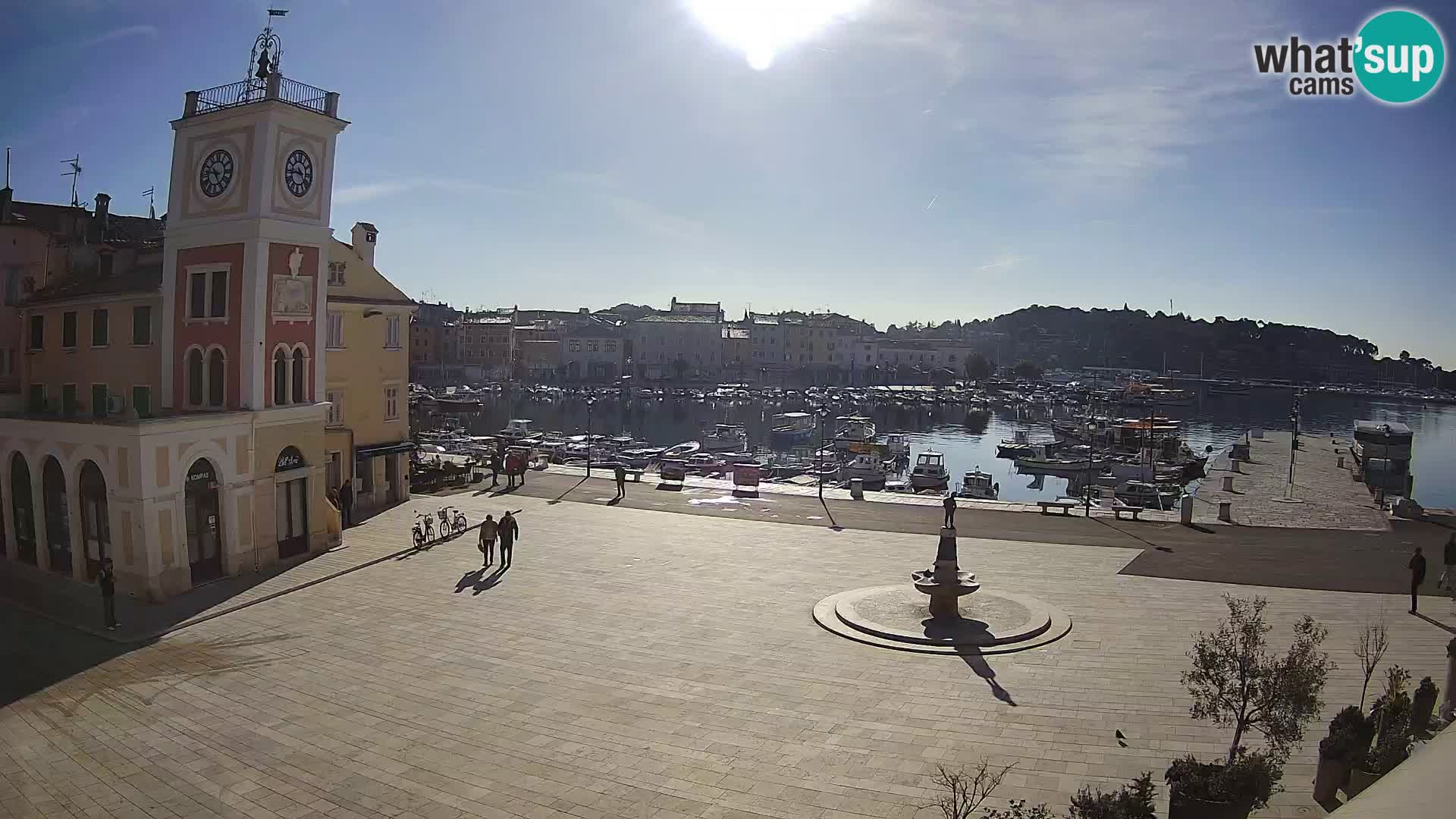 Webcam Rovinj Hauptplatz – Istrien – Kroatien
