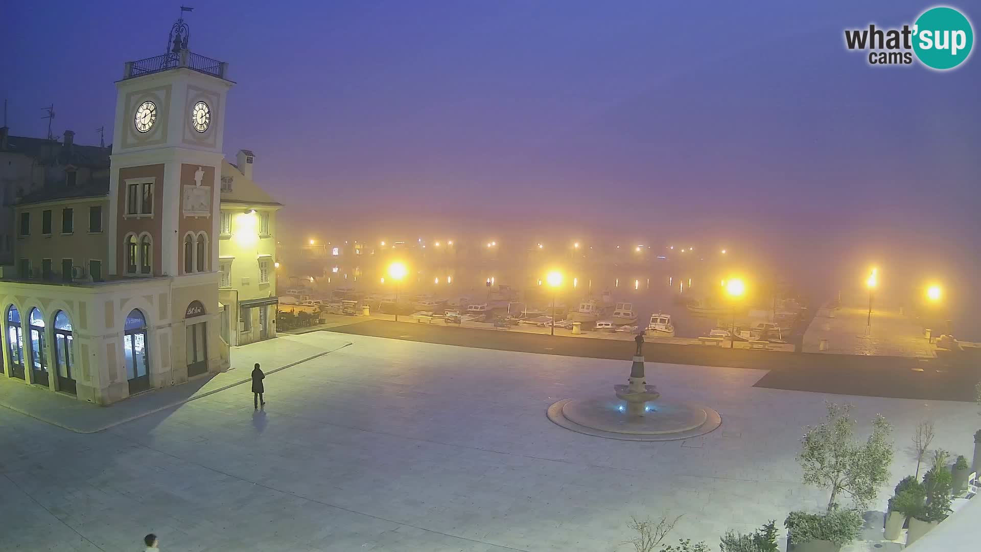 Rovinj spletna kamera trg