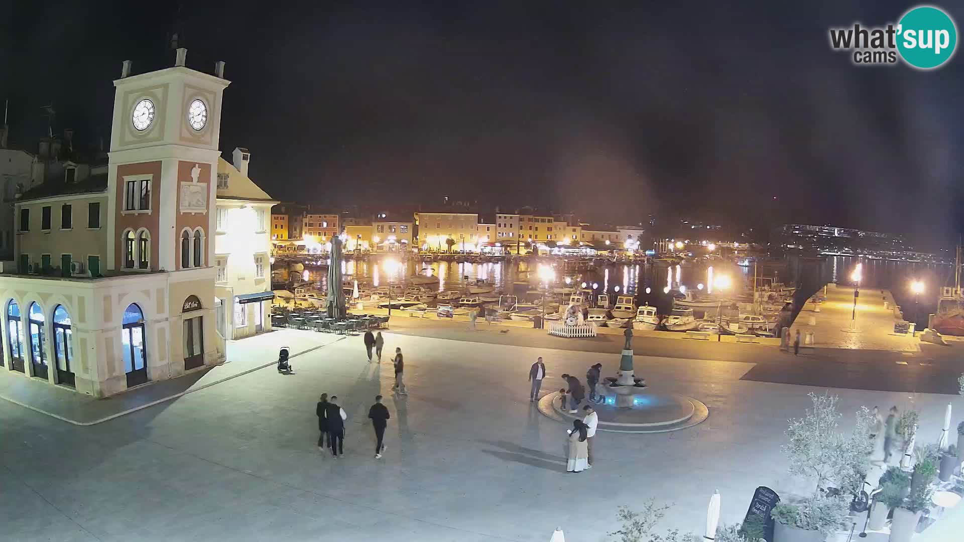 Rovinj spletna kamera trg