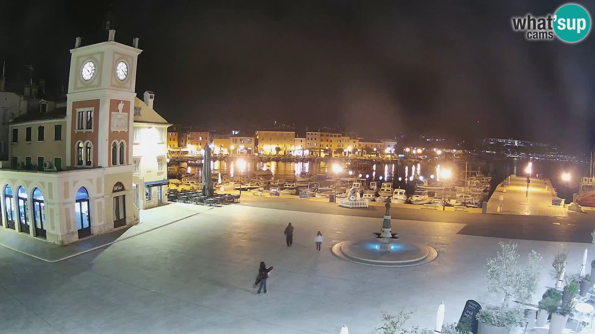 Webcam Rovigno piazza | LIVE cam Piazza centrale Rovigno