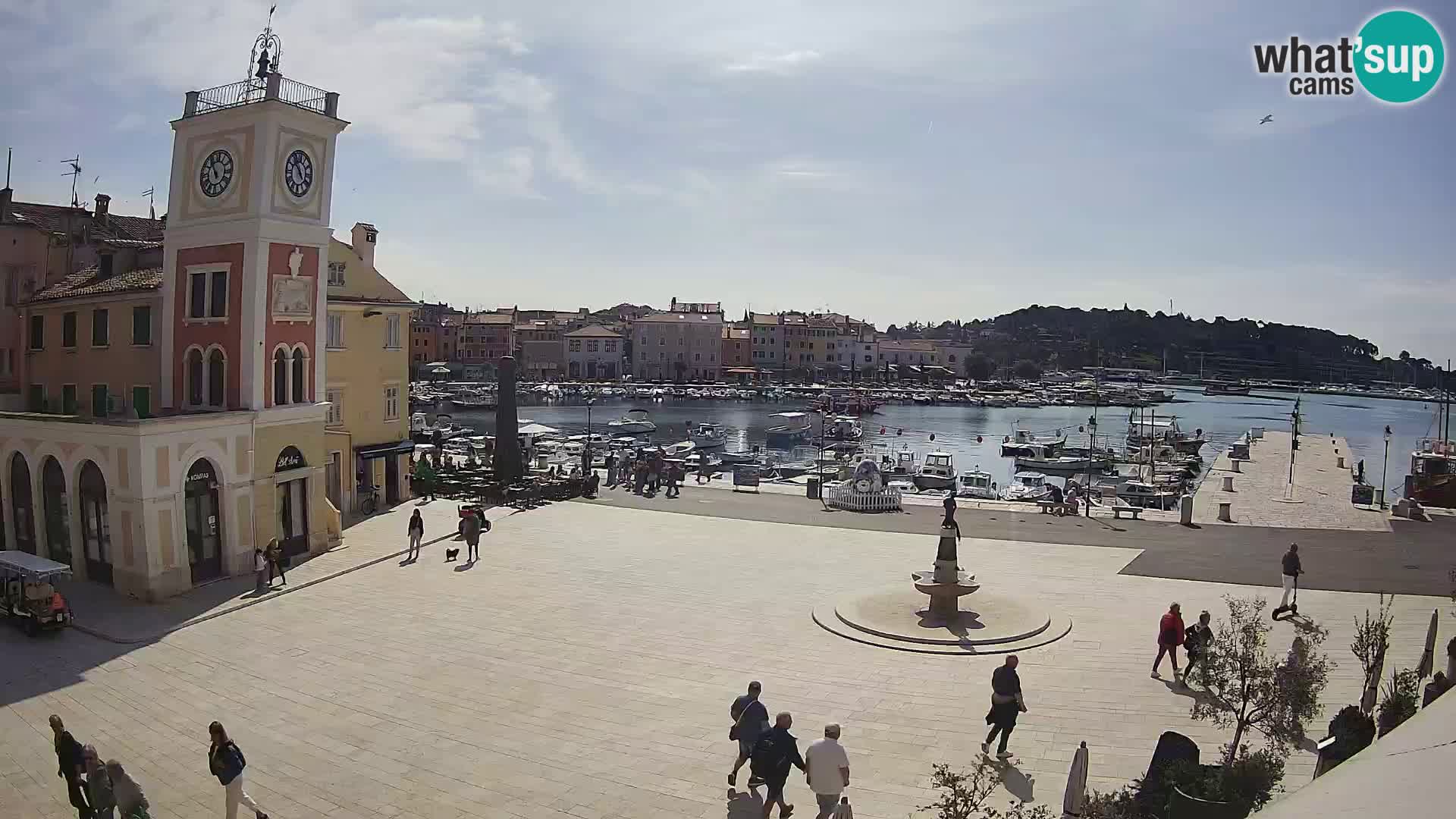 Webcam Rovinj Hauptplatz – Istrien – Kroatien