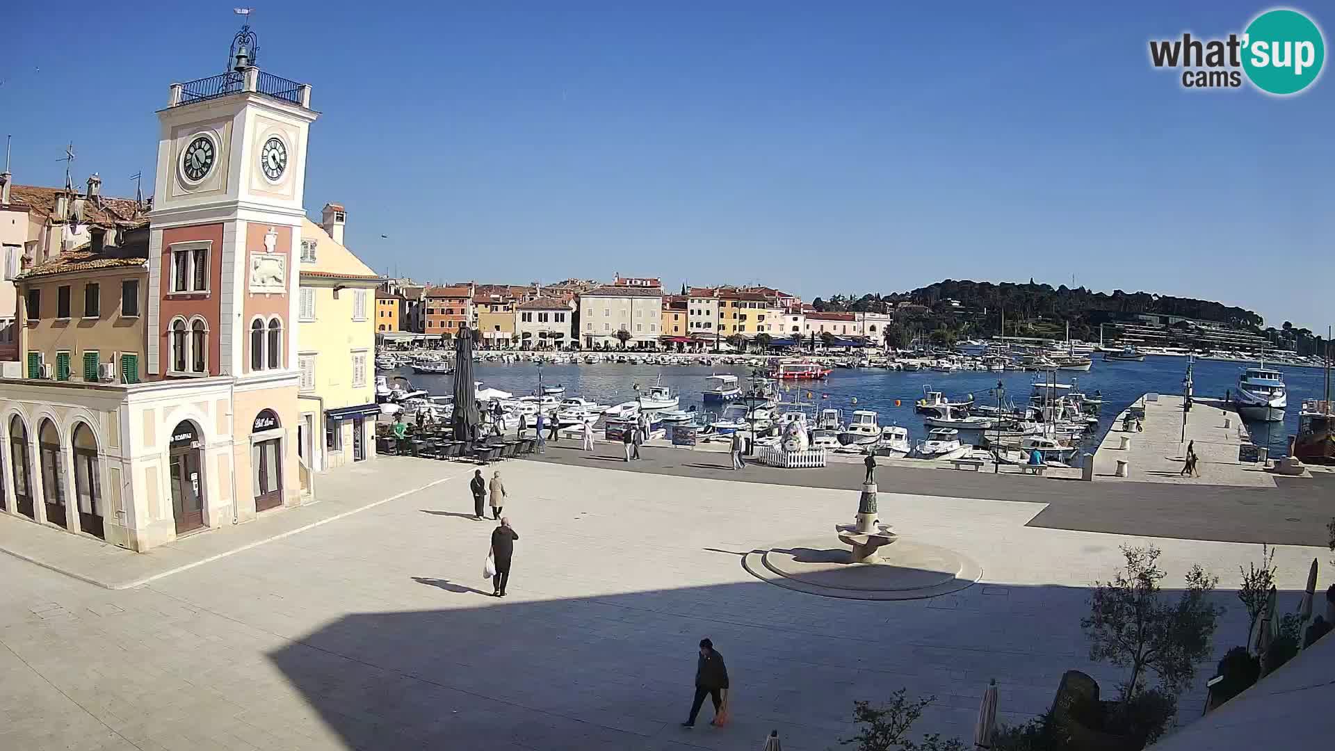 Webcam Rovinj Hauptplatz – Istrien – Kroatien