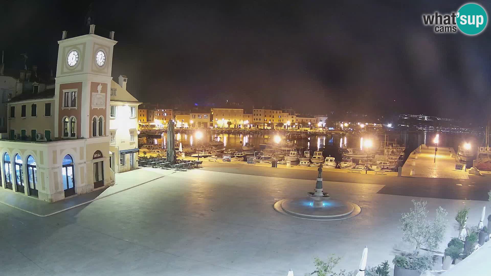 Webcam Rovigno piazza | LIVE cam Piazza centrale Rovigno