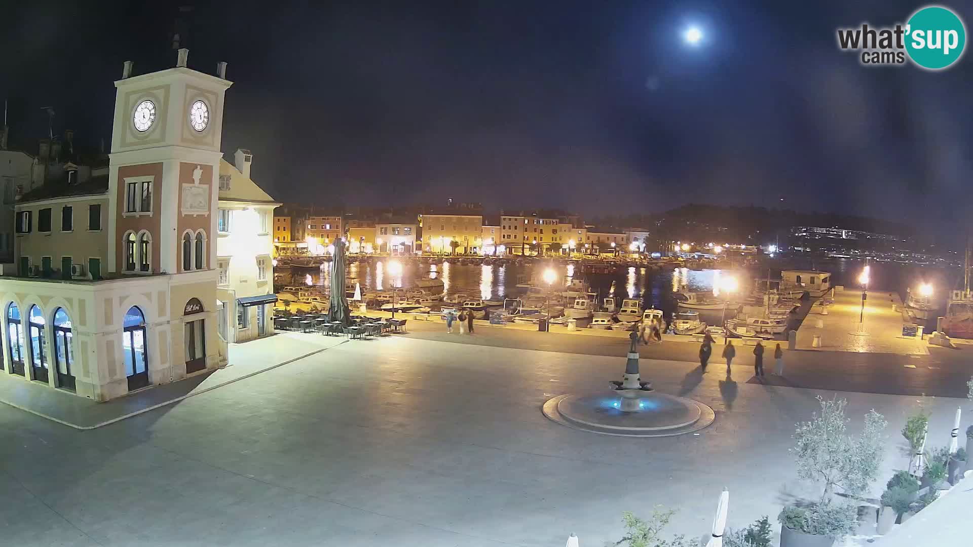Webcam Rovinj Hauptplatz – Istrien – Kroatien