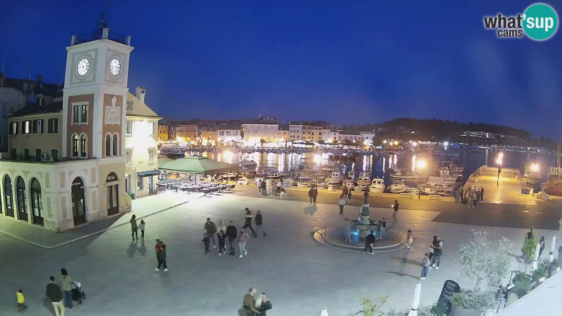 Webcam Rovinj Hauptplatz – Istrien – Kroatien