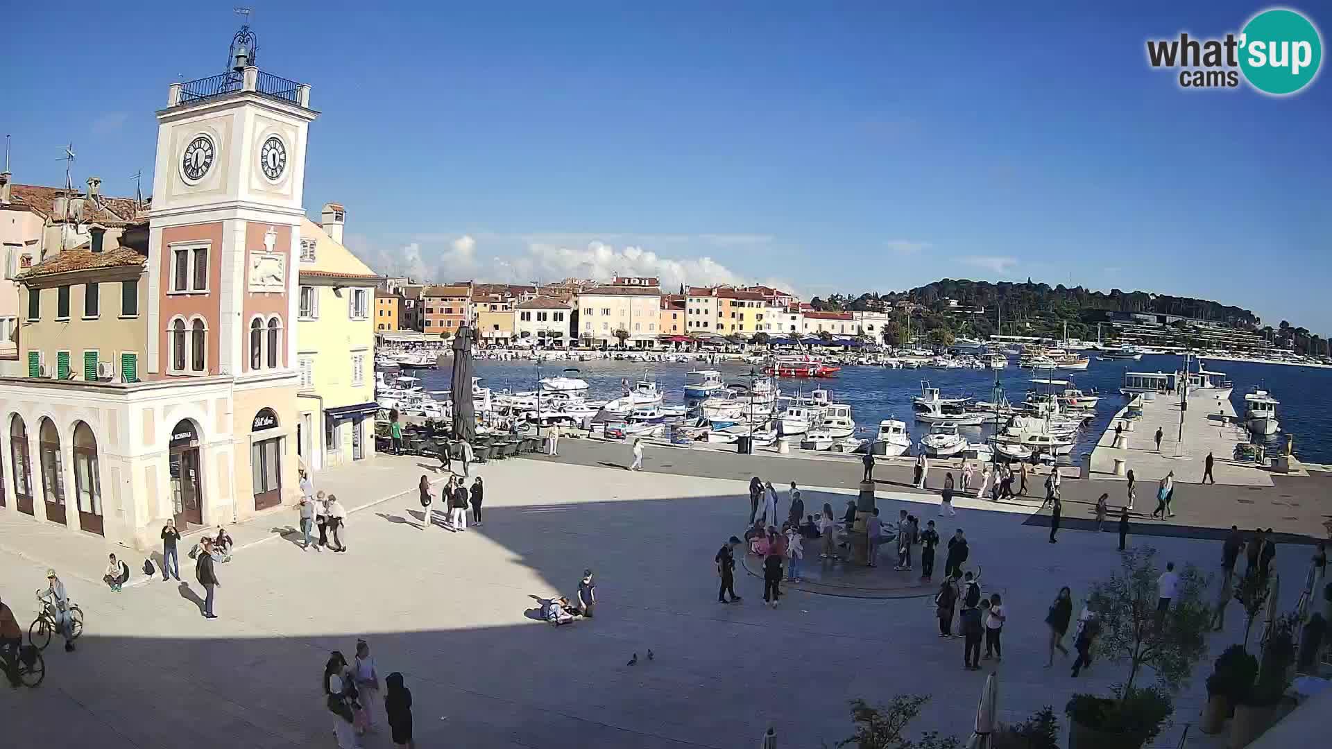 Webcam Rovinj Hauptplatz – Istrien – Kroatien