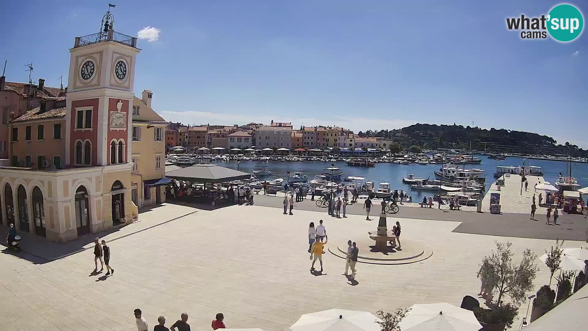 Webcam Rovinj Hauptplatz – Istrien – Kroatien