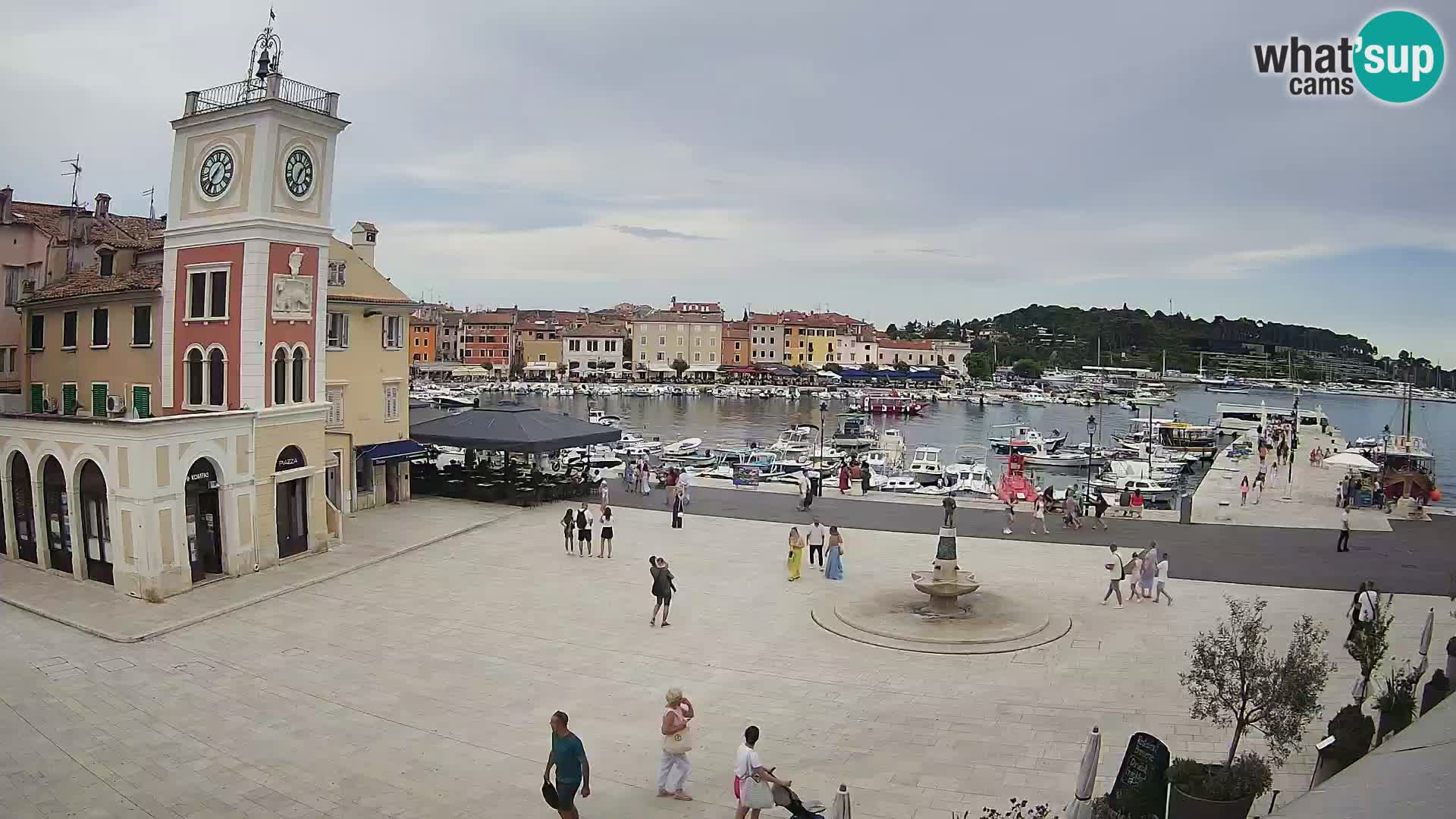 Webcam Rovinj Hauptplatz – Istrien – Kroatien