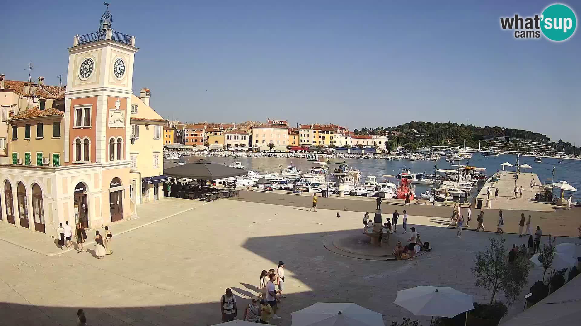 Webcam Rovinj Hauptplatz – Istrien – Kroatien