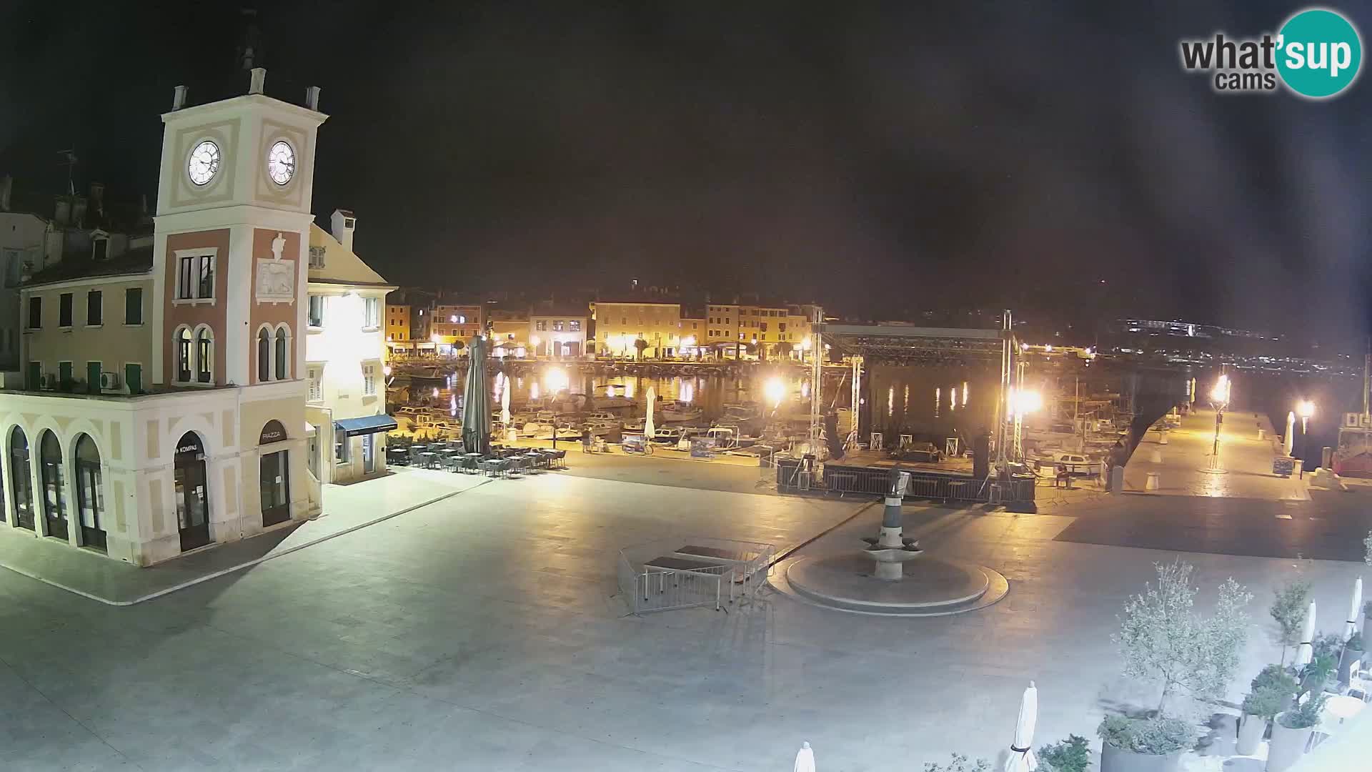 Rovinj spletna kamera trg
