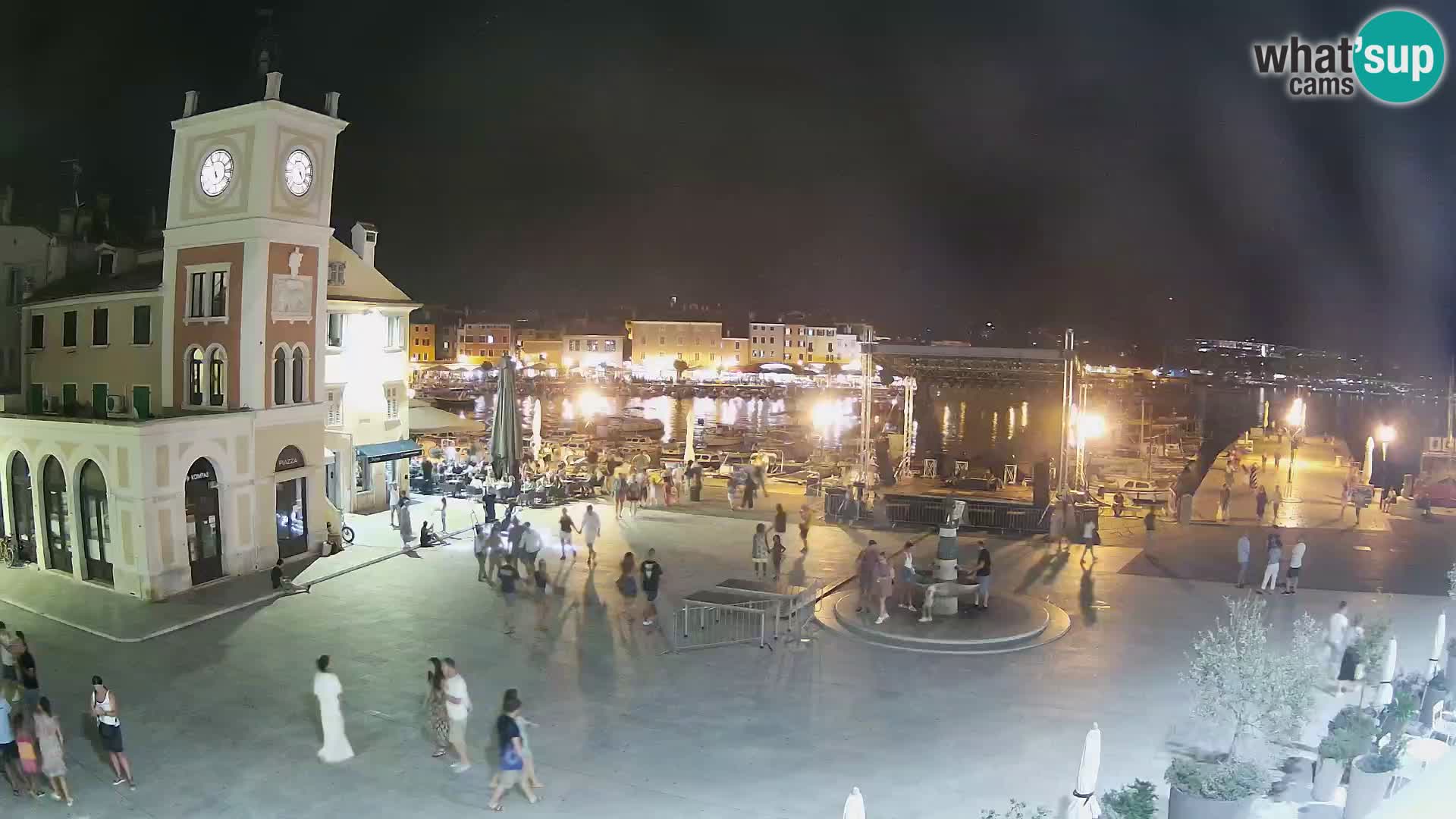 Webcam Rovinj Hauptplatz – Istrien – Kroatien