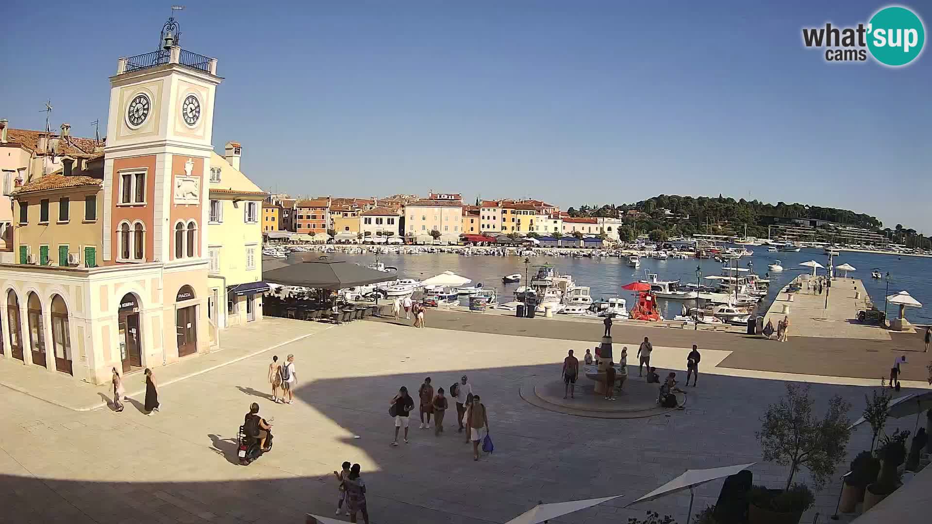 Webcam Rovinj Hauptplatz – Istrien – Kroatien