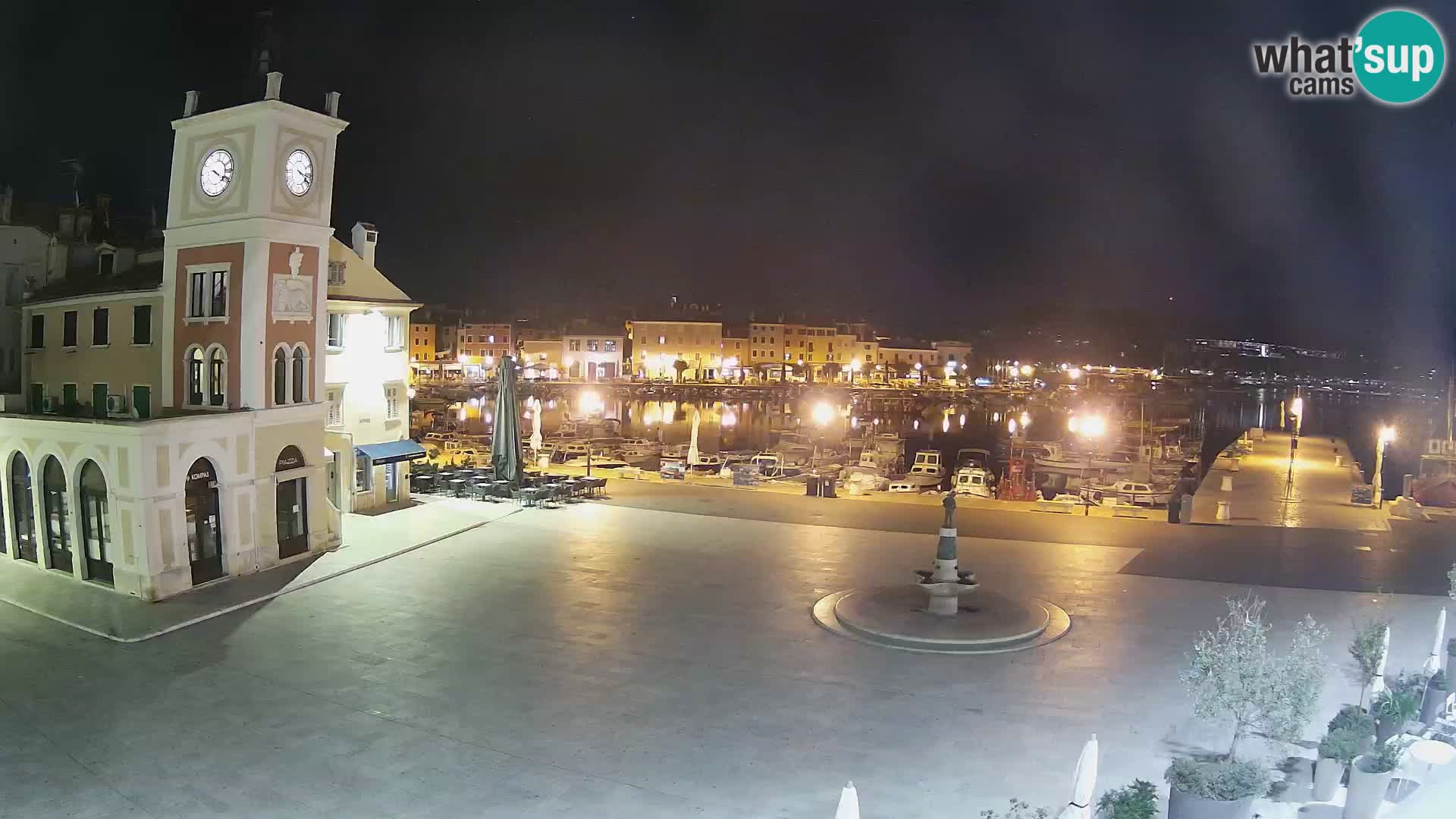 Rovinj spletna kamera trg
