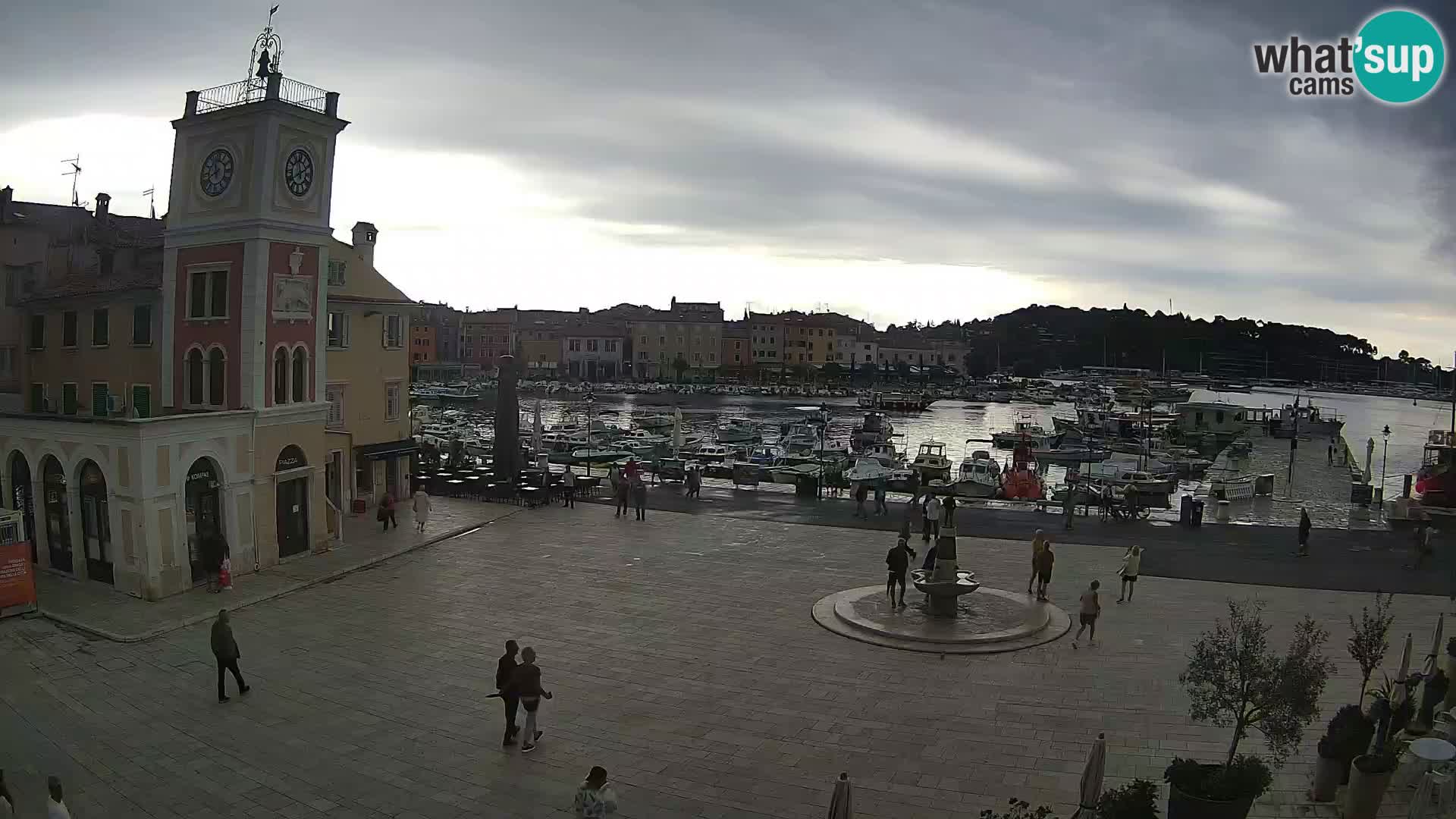 Webcam Rovinj Hauptplatz – Istrien – Kroatien