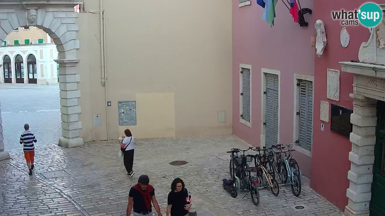 Live-Webcam Rovinj – Balbis Bogen “Stadttor” – Istrien – Kroatien