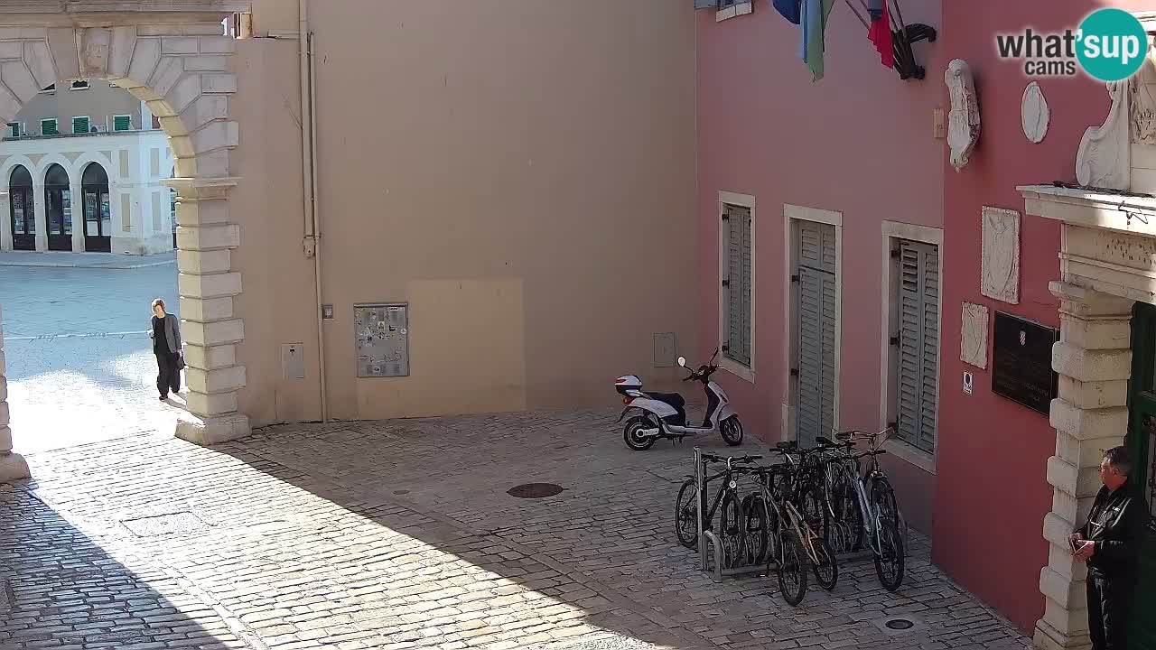 Live webcam Rovinj – Balbijev luk “Gradska vrata” – Istra – Hrvatska