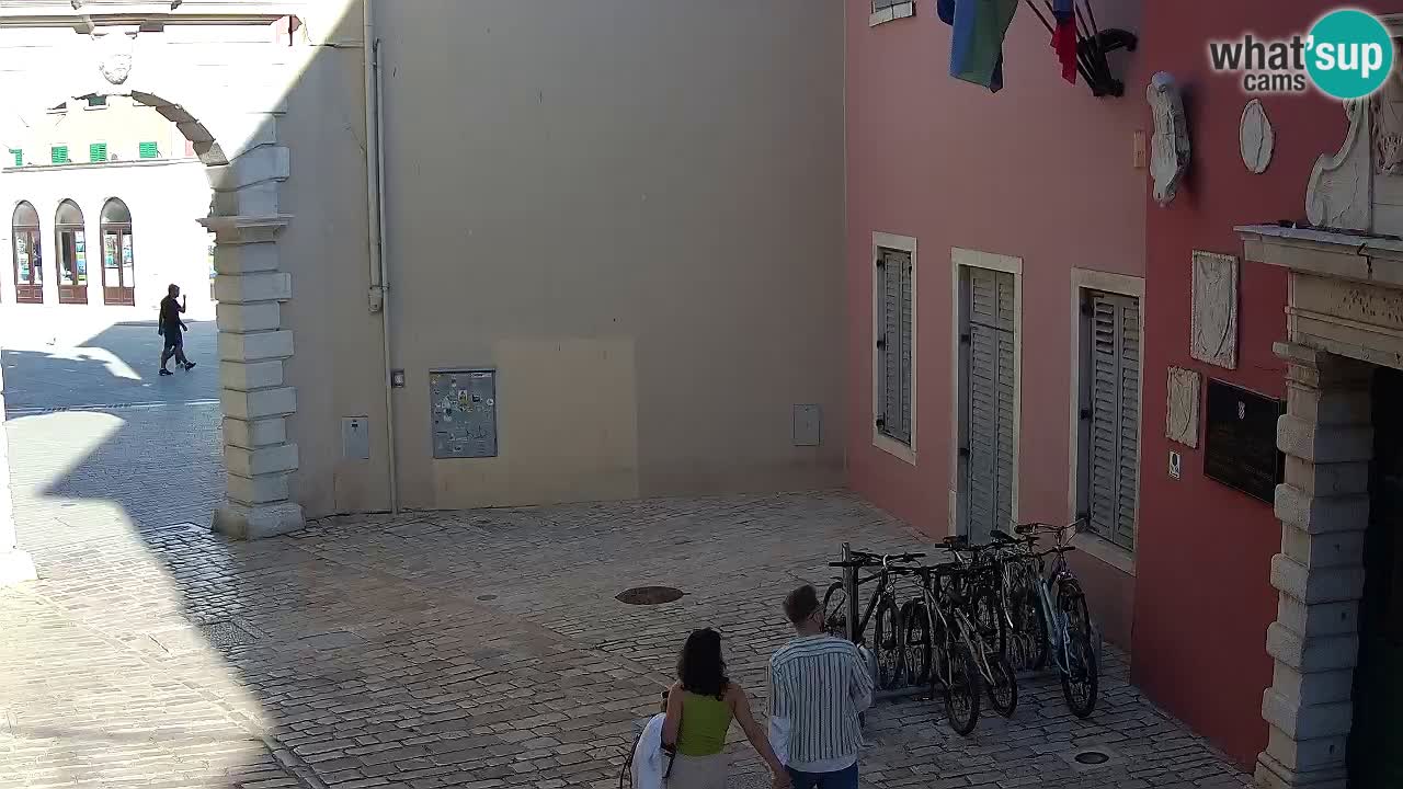 Live webcam Rovinj – Balbi’s bow “City gate” – Istria – Croatia