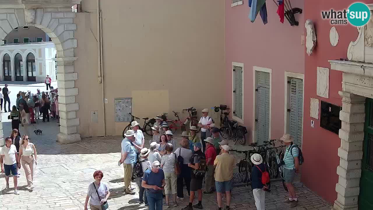 Live-Webcam Rovinj – Balbis Bogen “Stadttor” – Istrien – Kroatien
